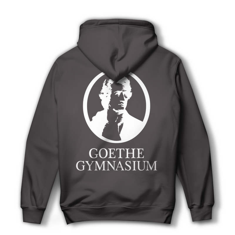 Damen Hoodie Goethe Gymnasium black-zoom-