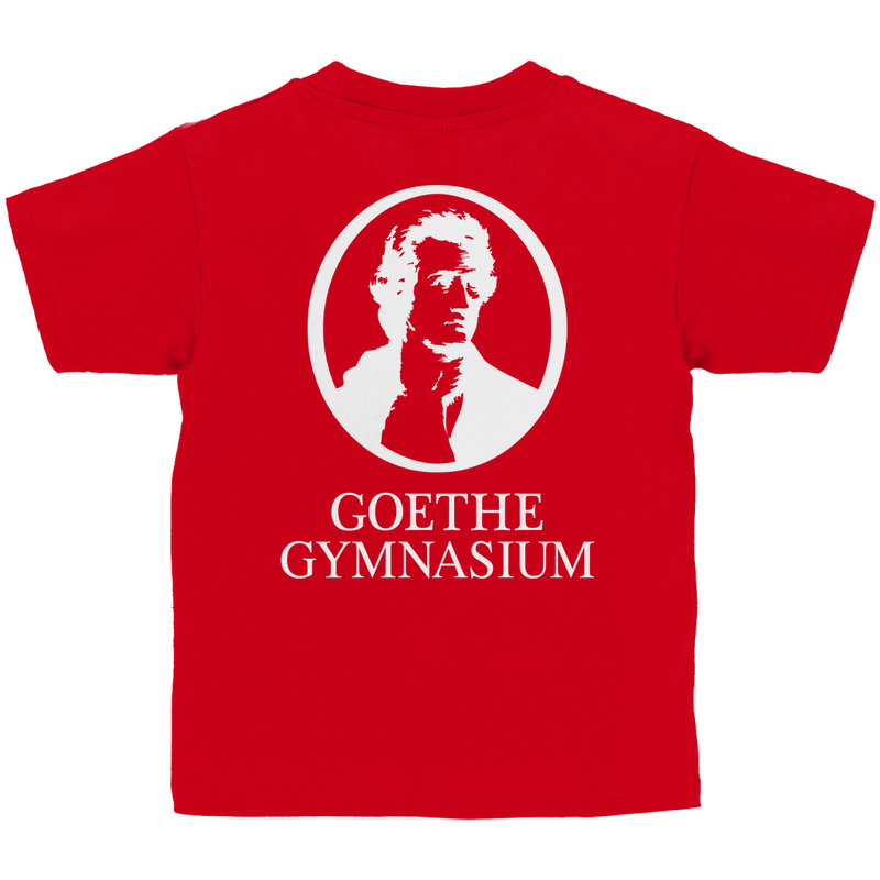 Kinder Basic T-Shirt Goethe Gymnasium white-zoom-