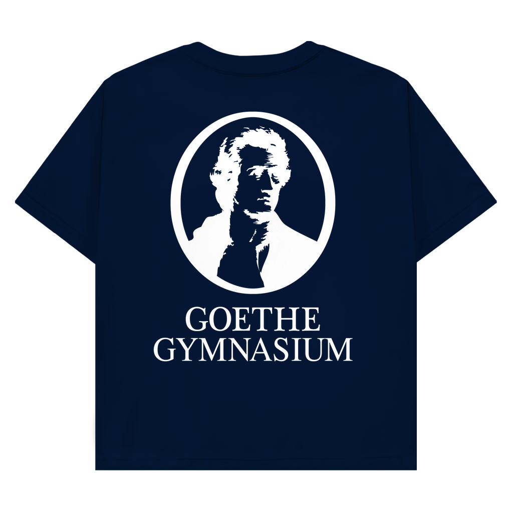 Herren Promo T-Shirt Goethe Gymnasium white-zoom-8