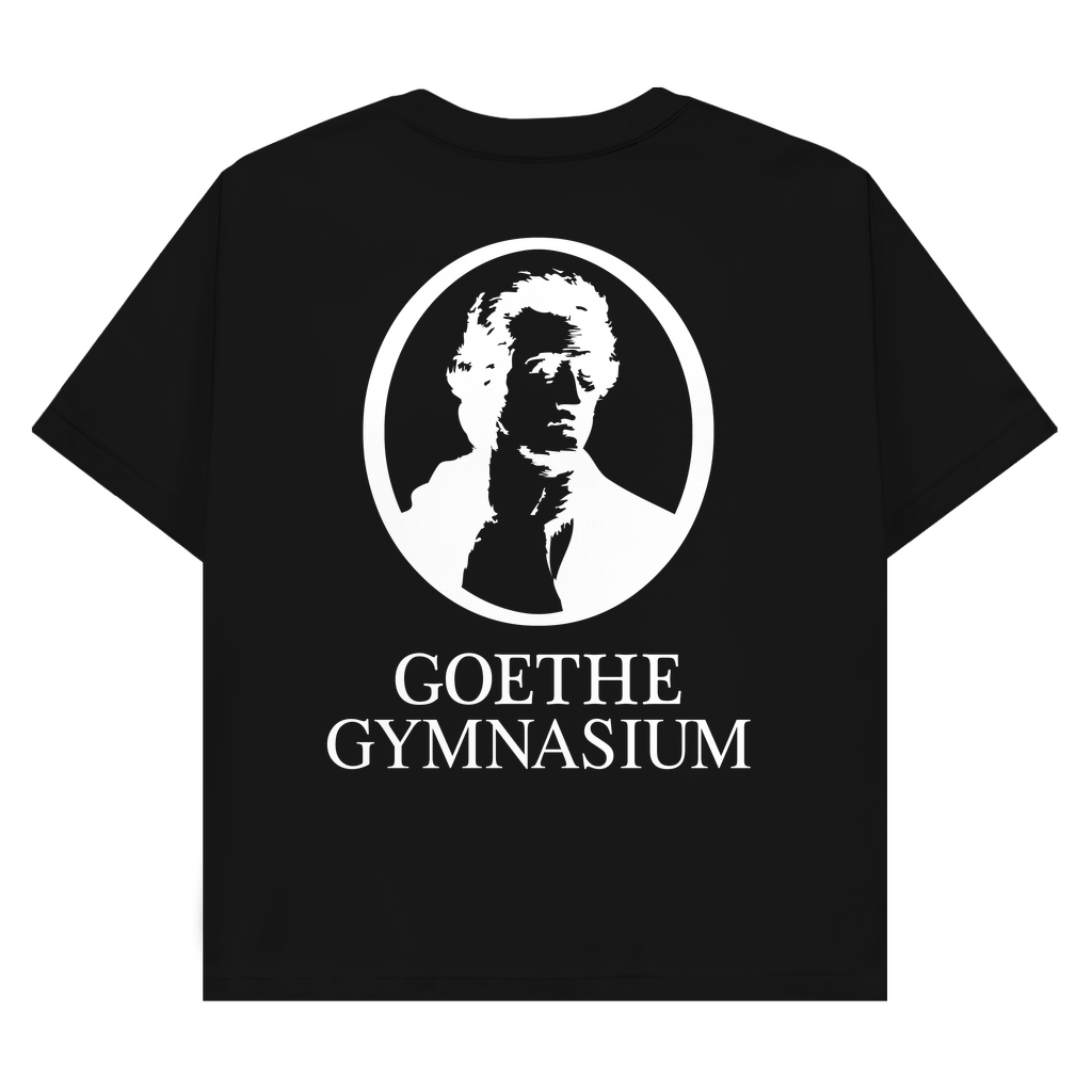 Herren Promo T-Shirt Goethe Gymnasium white-zoom-2