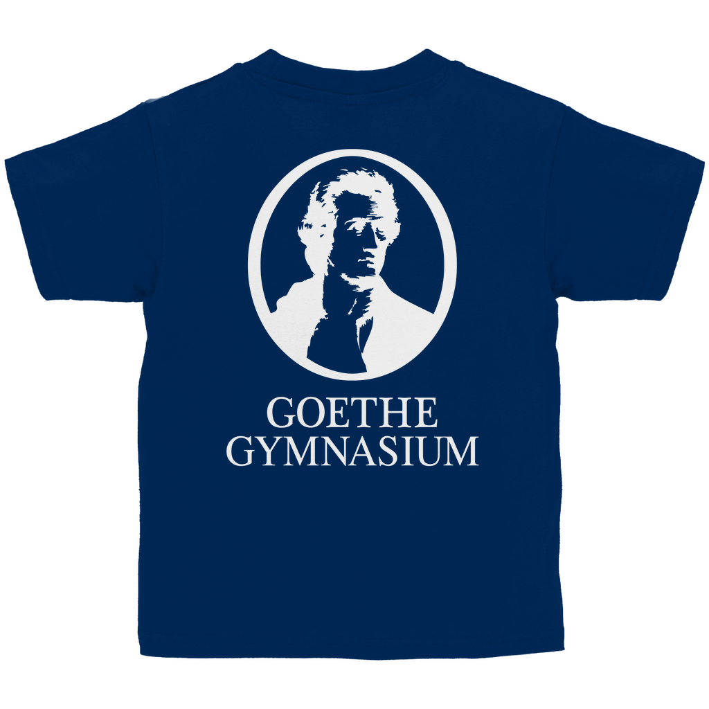 Kinder Basic T-Shirt Goethe Gymnasium white-6