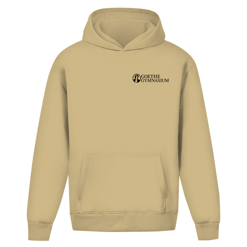 Oversize Hoodie Ohne Kordel Goethe Gymnasium white-zoom-
