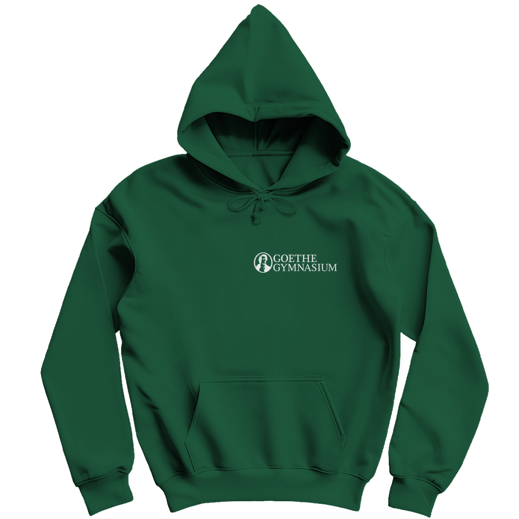 Herren Hoodie Goethe Gymnasium white-zoom-3