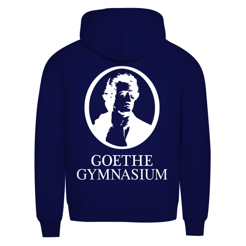 Herren Premium Bio Hoodie Goethe Gymnasium black-zoom-12