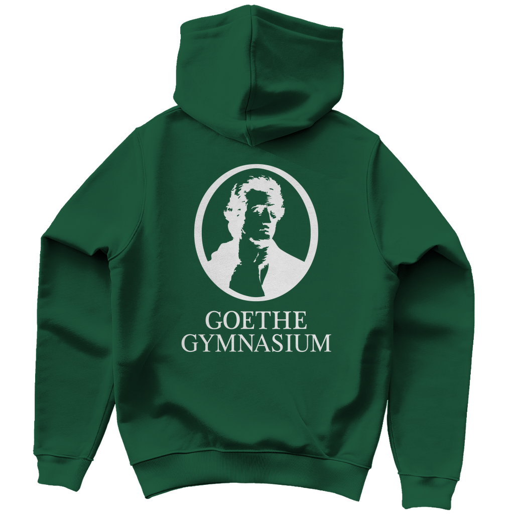 Herren Hoodie Goethe Gymnasium white-zoom-4
