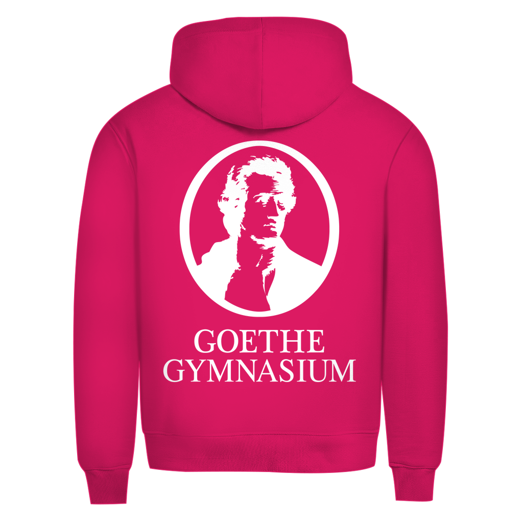 Herren Premium Bio Hoodie Goethe Gymnasium black-10