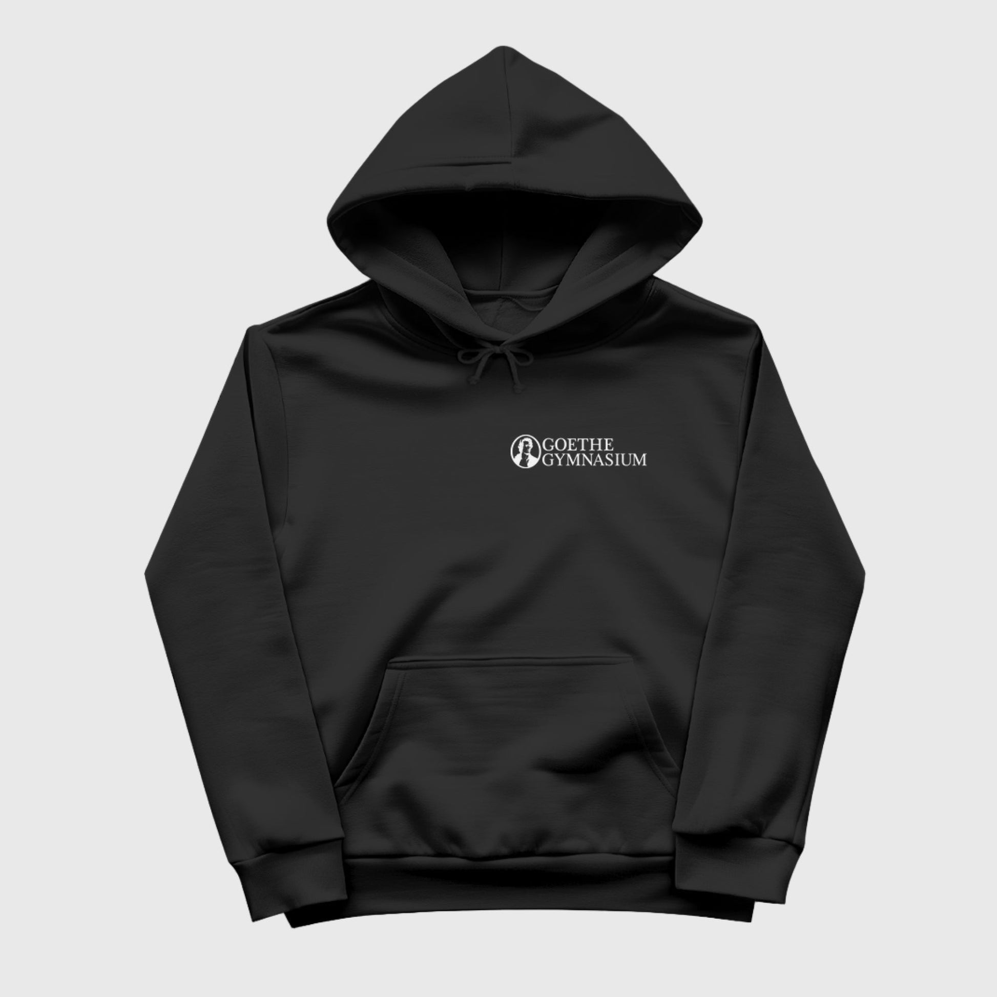 Damen Hoodie Goethe Gymnasium black-1