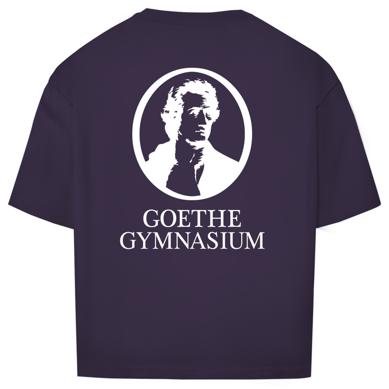 Oversize T-Shirt Goethe Gymnasium white-zoom-