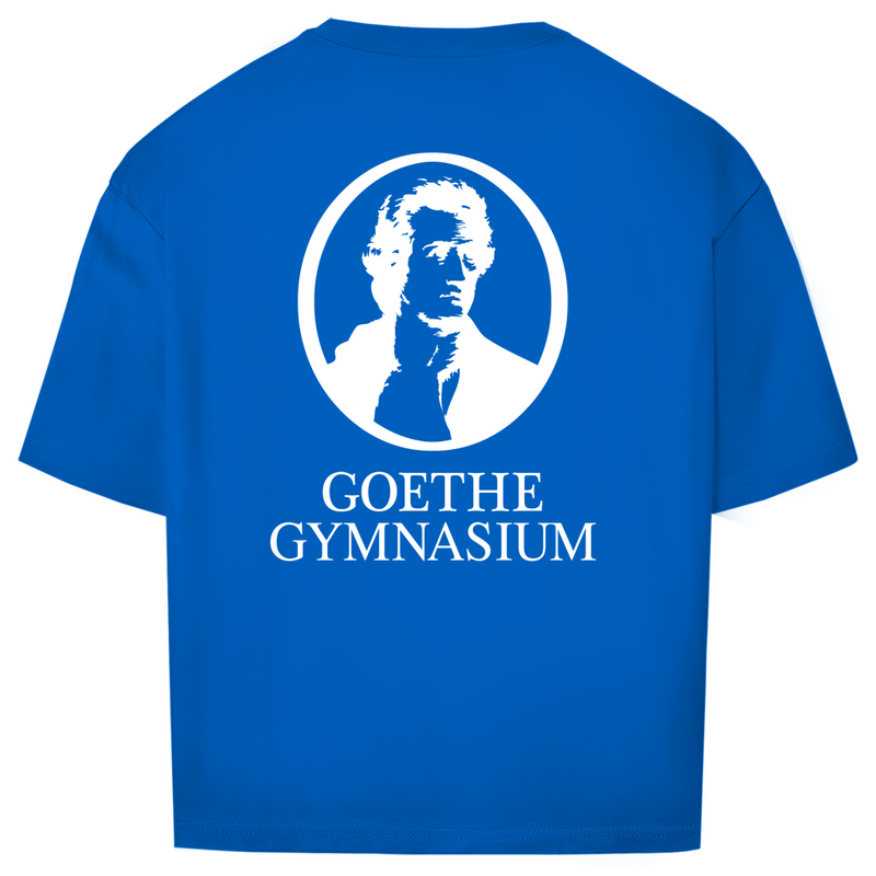Oversize T-Shirt Goethe Gymnasium white-zoom-