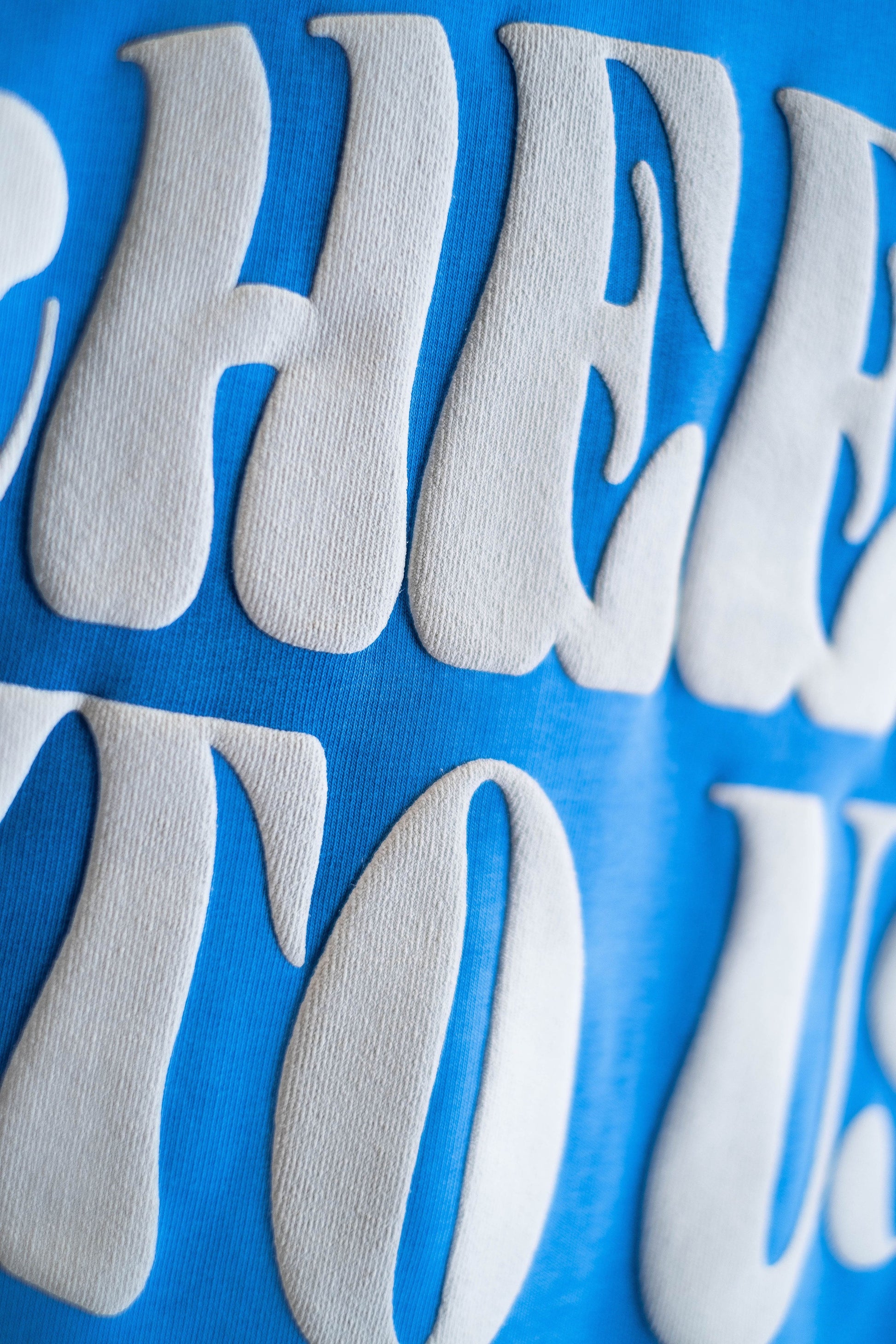 Oversized Hoodie „Cheers to us“ - Blau-18