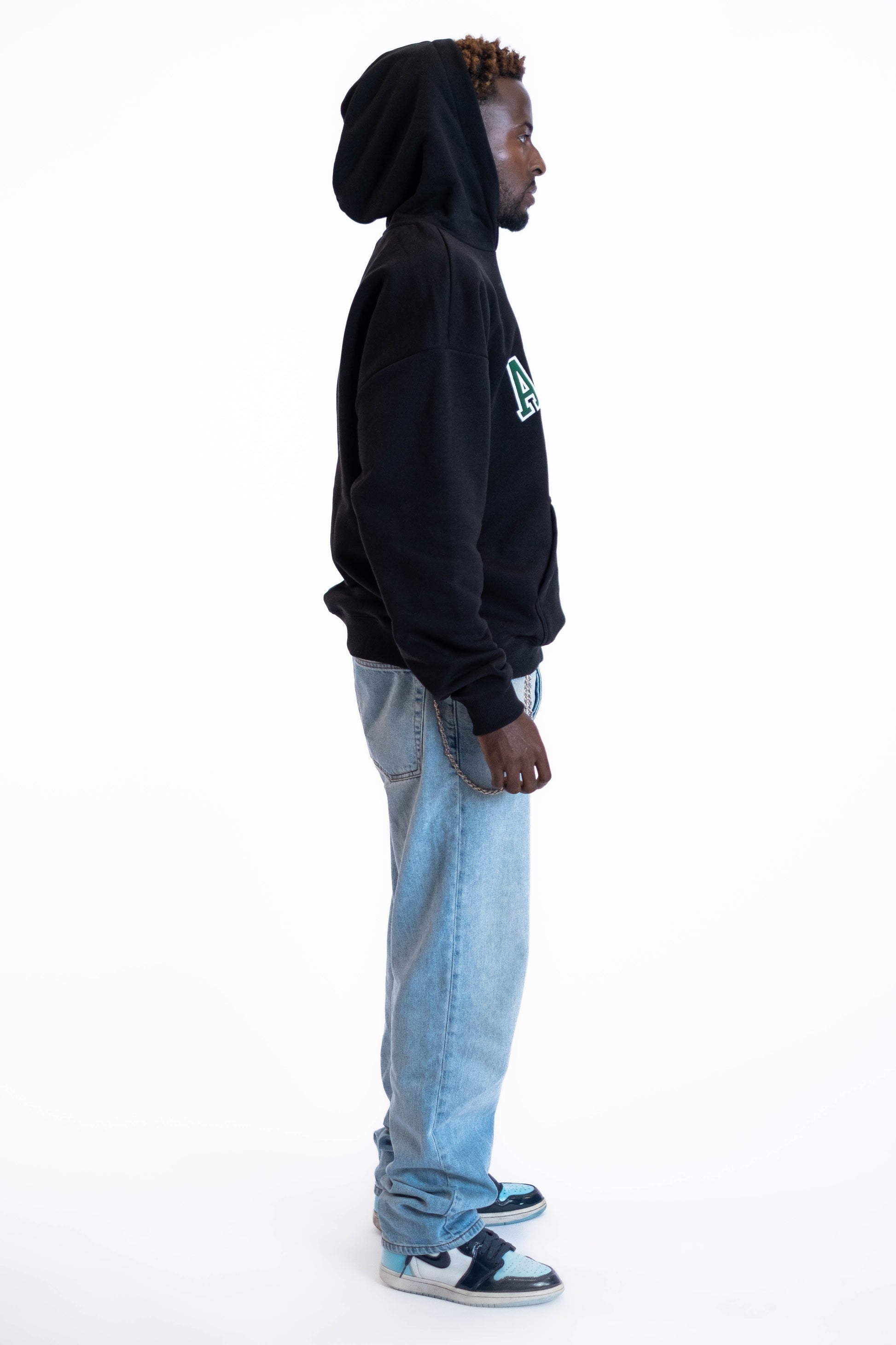 Oversized Hoodie „Abitur“ - Schwarz-5