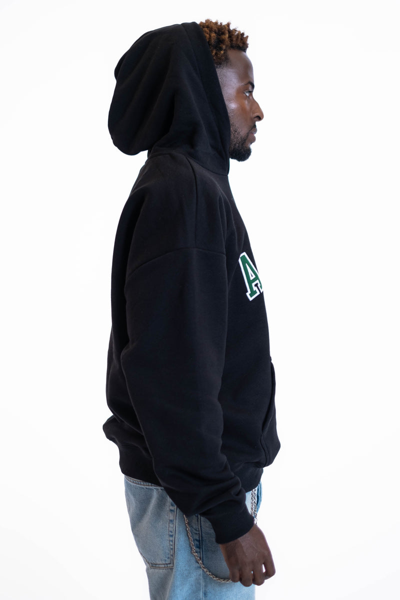Oversized Hoodie „Abitur“ - Schwarz-zoom-