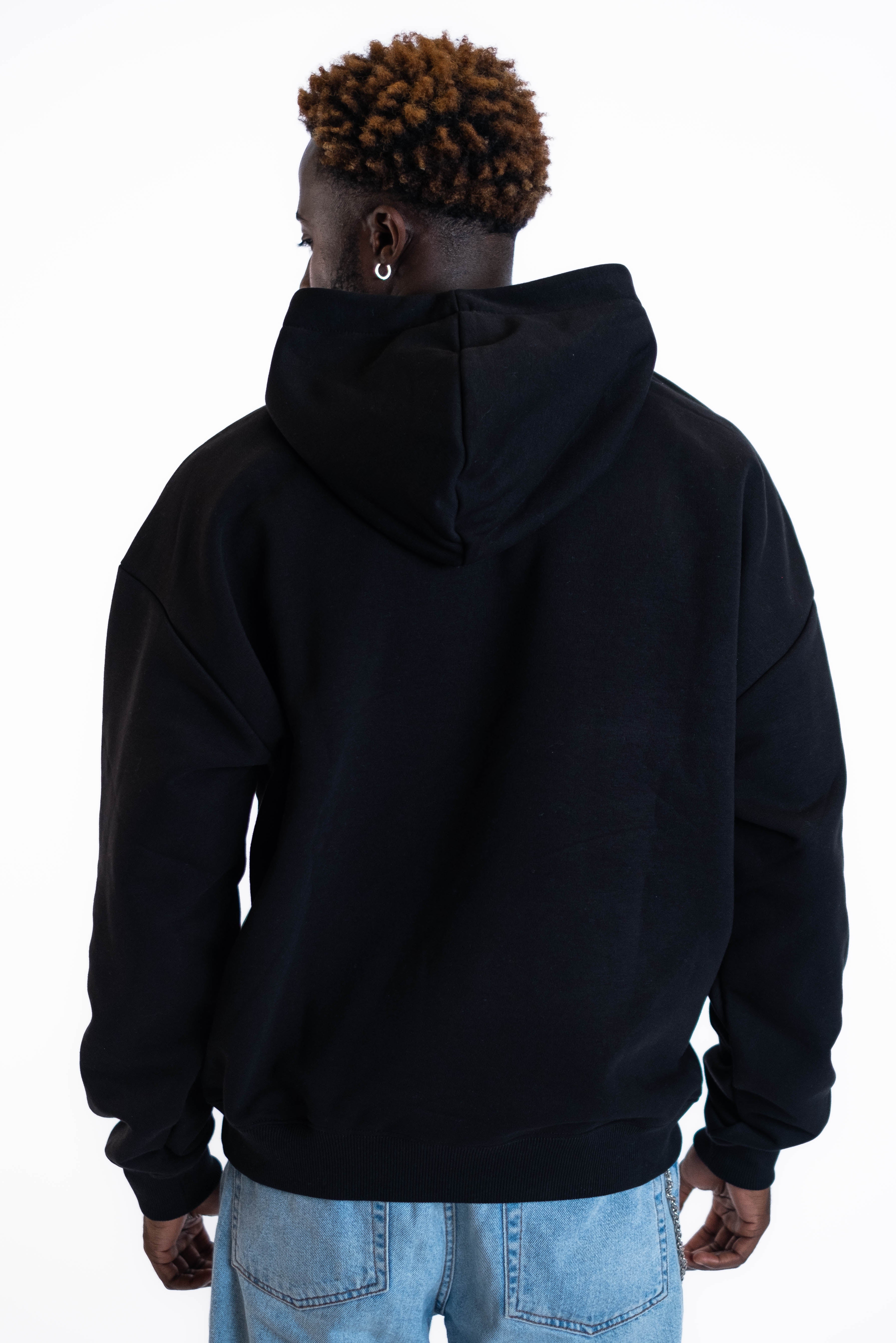 Oversized Hoodie „Abitur“ - Schwarz-zoom-8