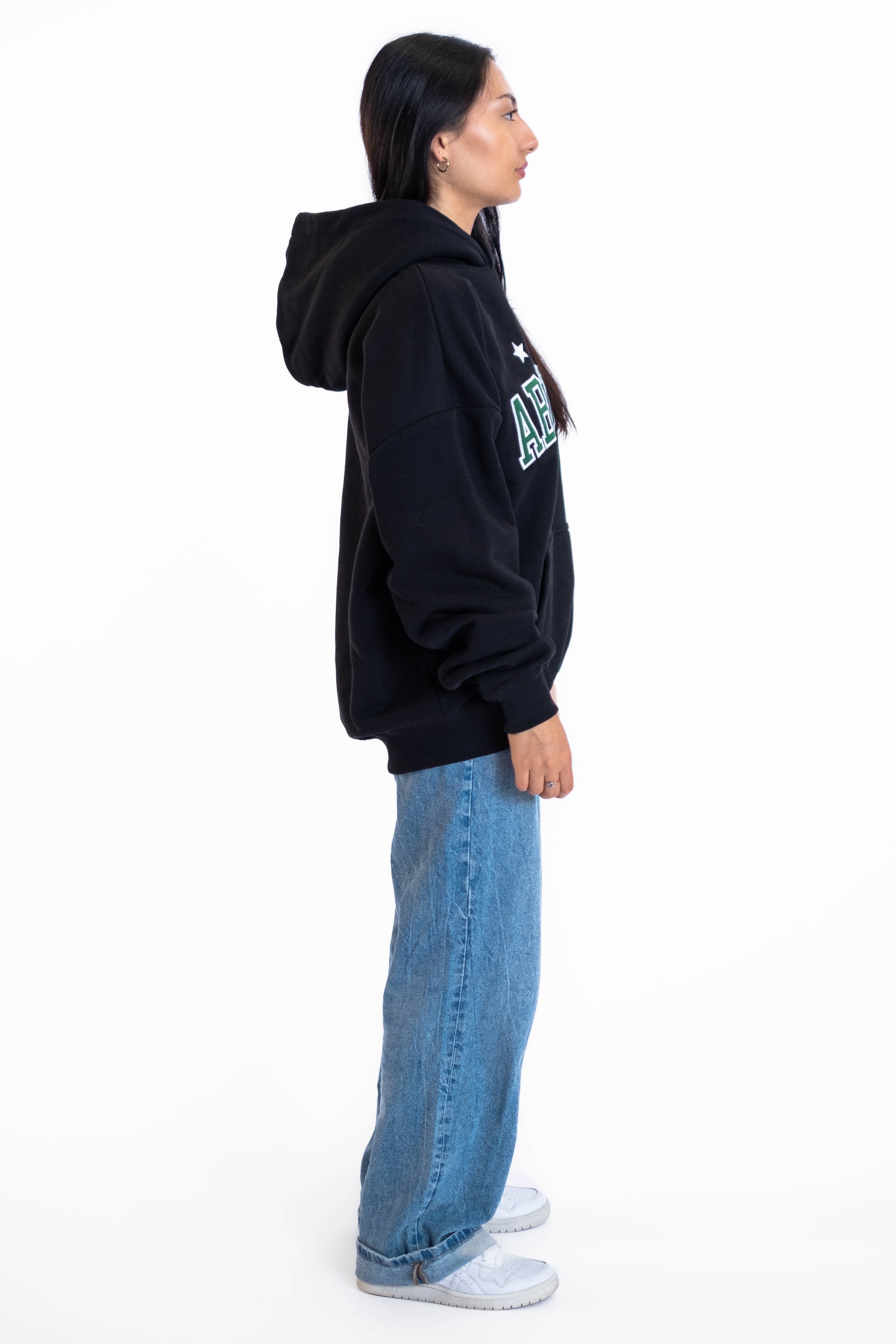 Oversized Hoodie „Abitur“ - Schwarz-zoom-12