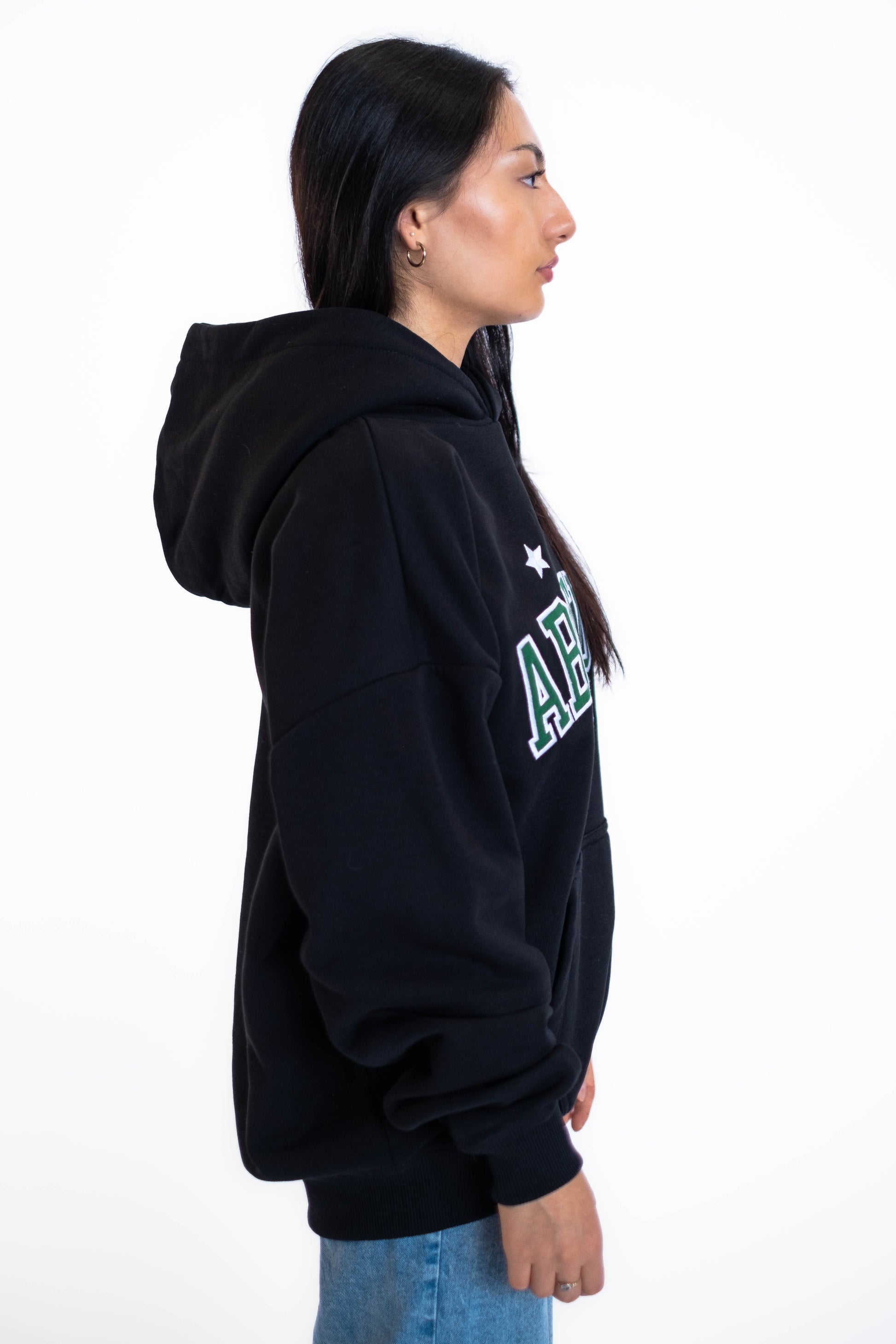 Oversized Hoodie „Abitur“ - Schwarz-13