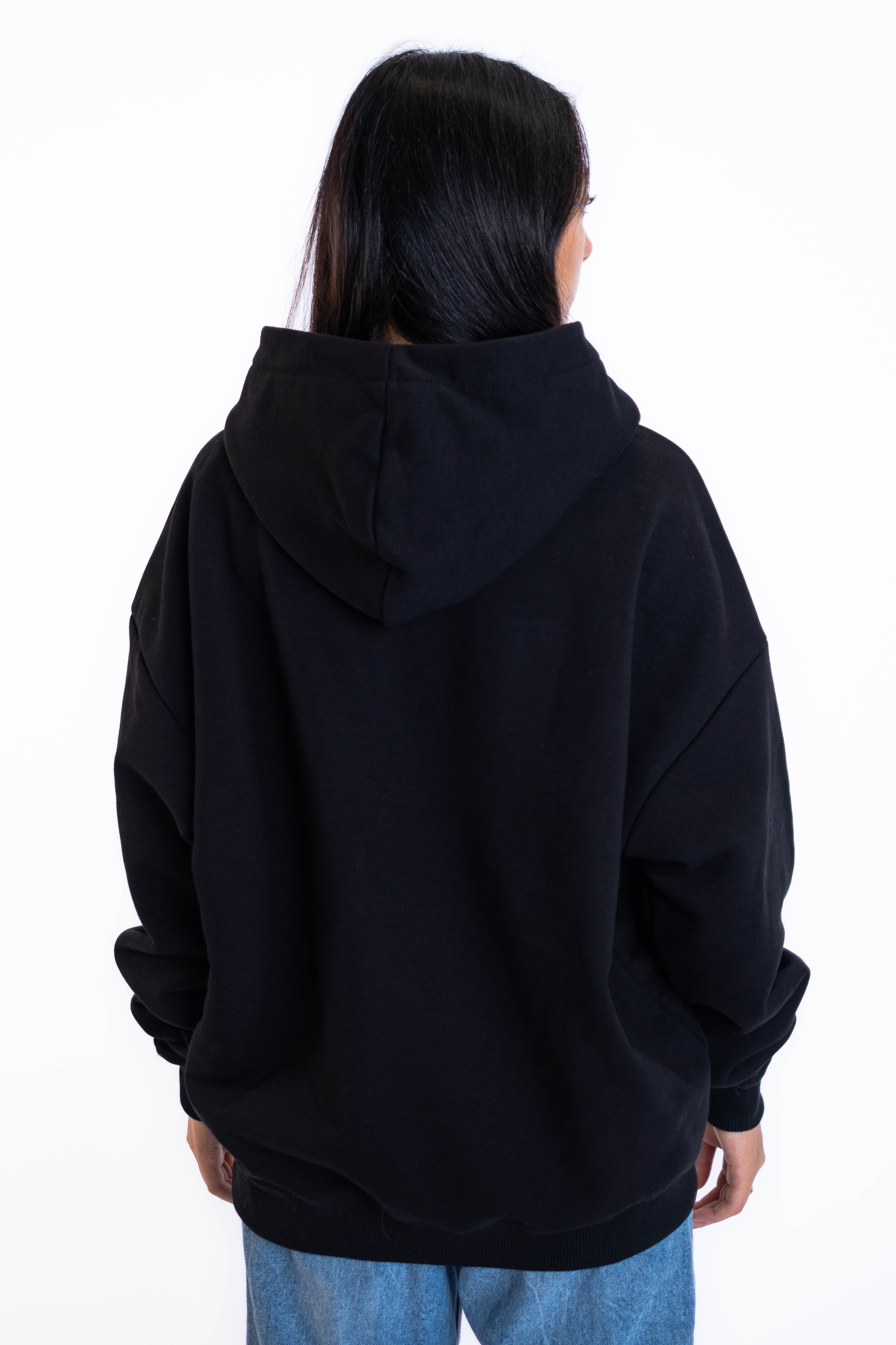 Oversized Hoodie „Abitur“ - Schwarz-zoom-17