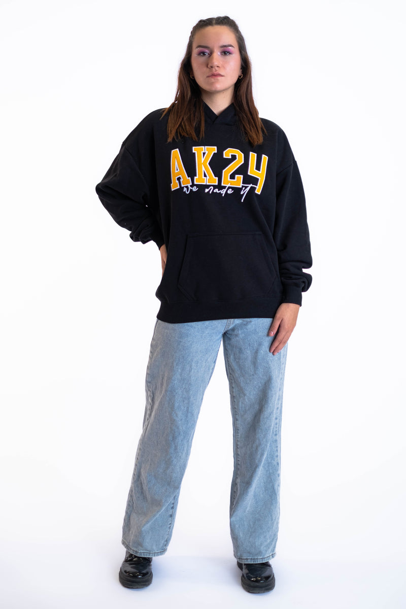 Oversize Hoodie „AK24“ - Schwarz-zoom-