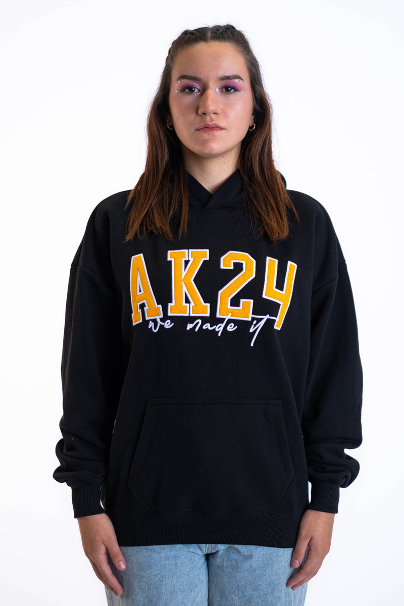 Oversize Hoodie „AK24“ - Schwarz-zoom-