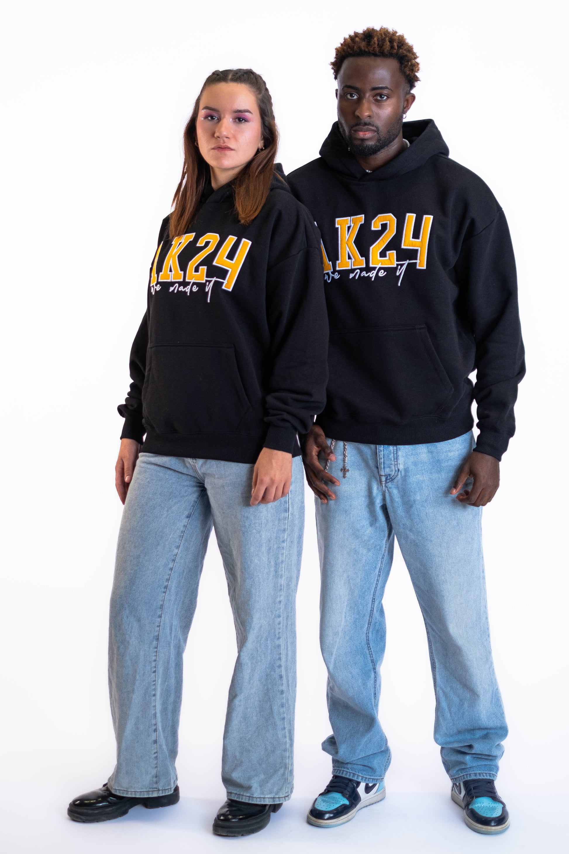 Oversize Hoodie „AK24“ - Schwarz-8