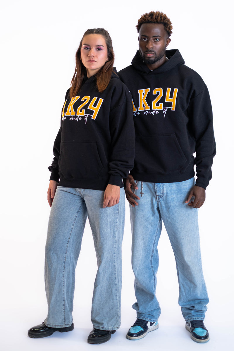 Oversize Hoodie „AK24“ - Schwarz-zoom-