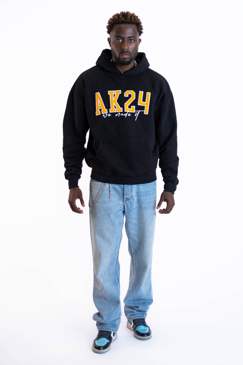 Oversize Hoodie „AK24“ - Schwarz-zoom-