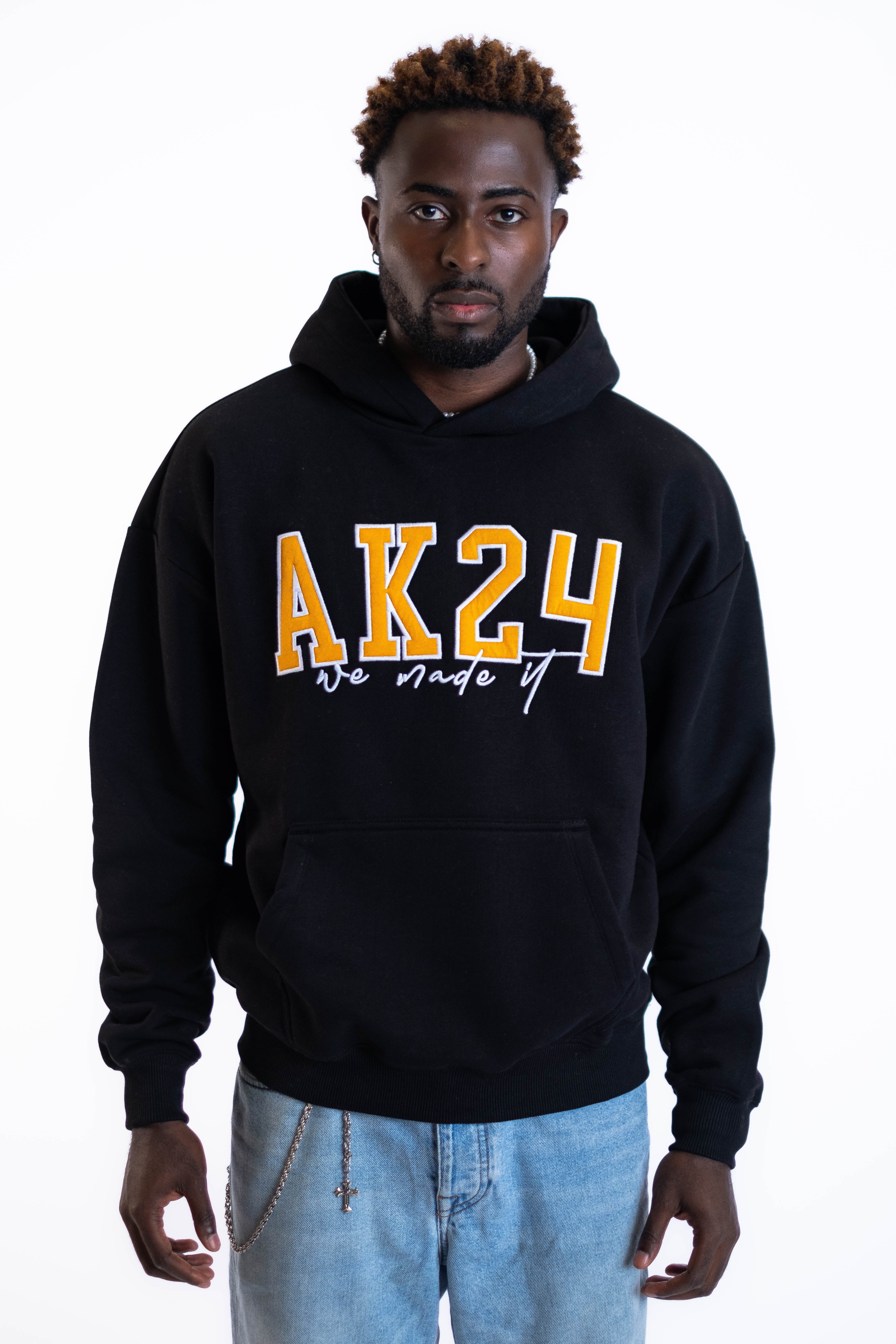 Oversize Hoodie „AK24“ - Schwarz-zoom-10