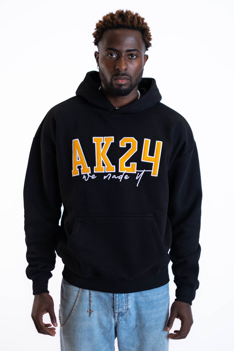 Oversize Hoodie „AK24“ - Schwarz-zoom-