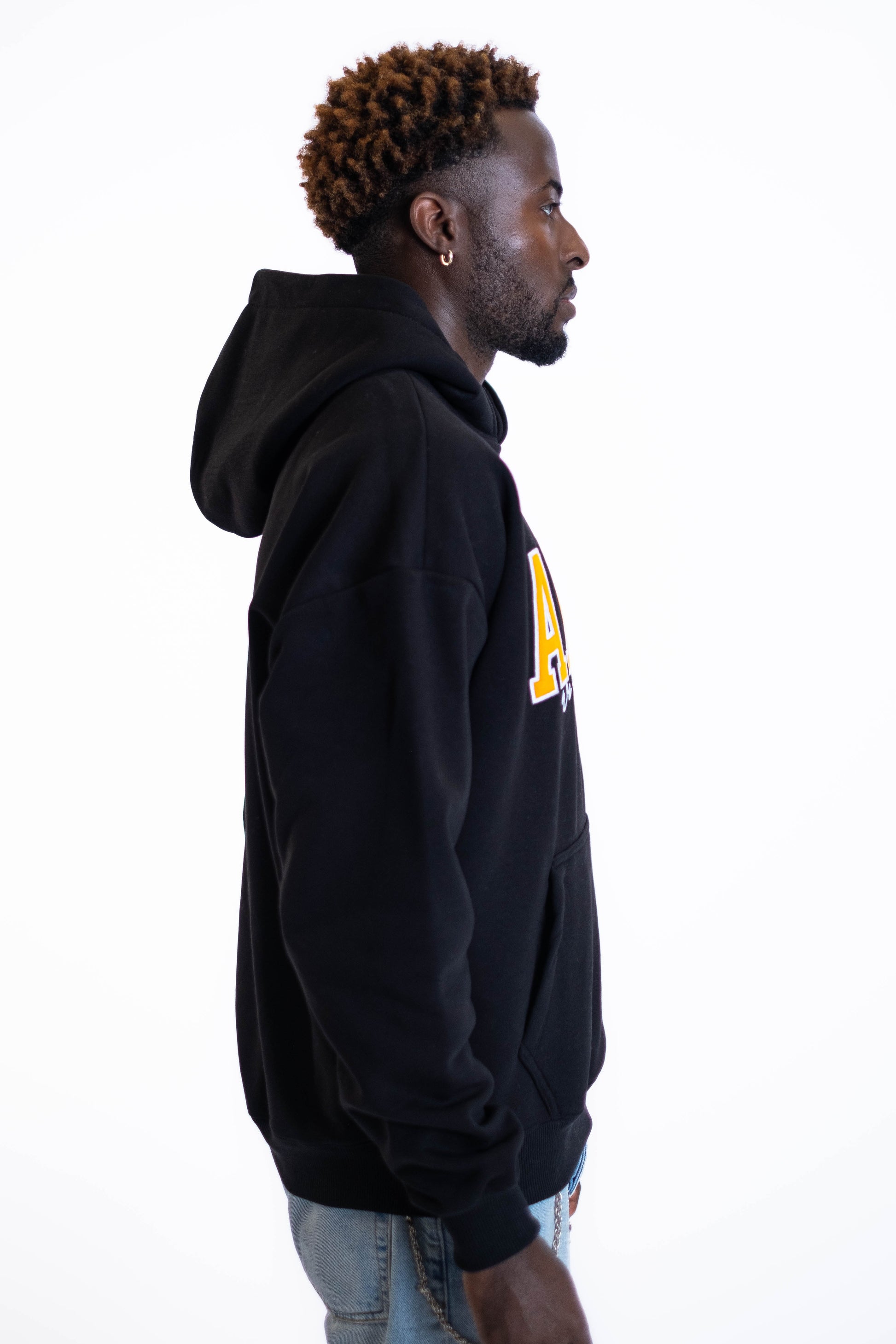 Oversize Hoodie „AK24“ - Schwarz-12