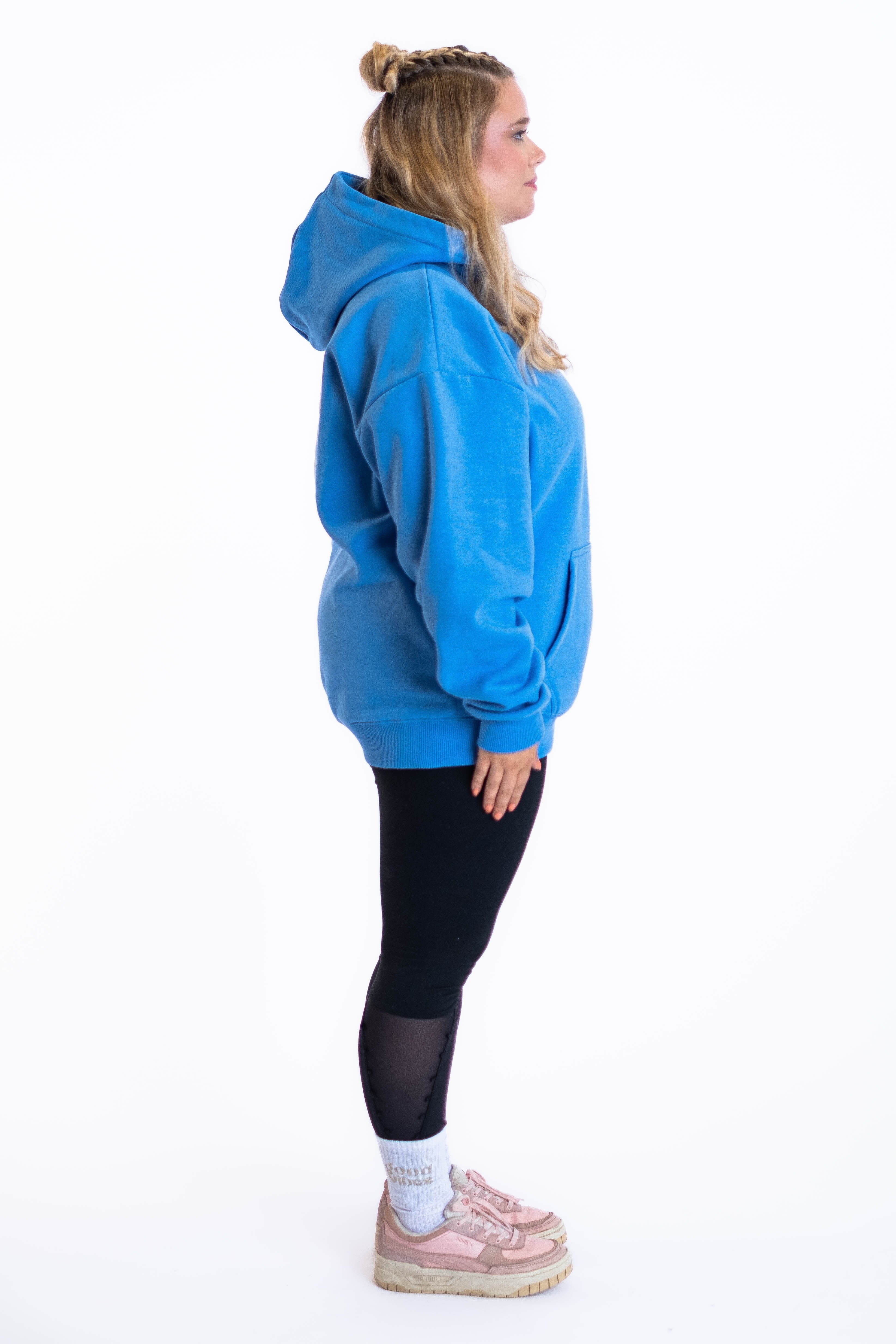 Oversized Hoodie „Cheers to us“ - Blau-zoom-11