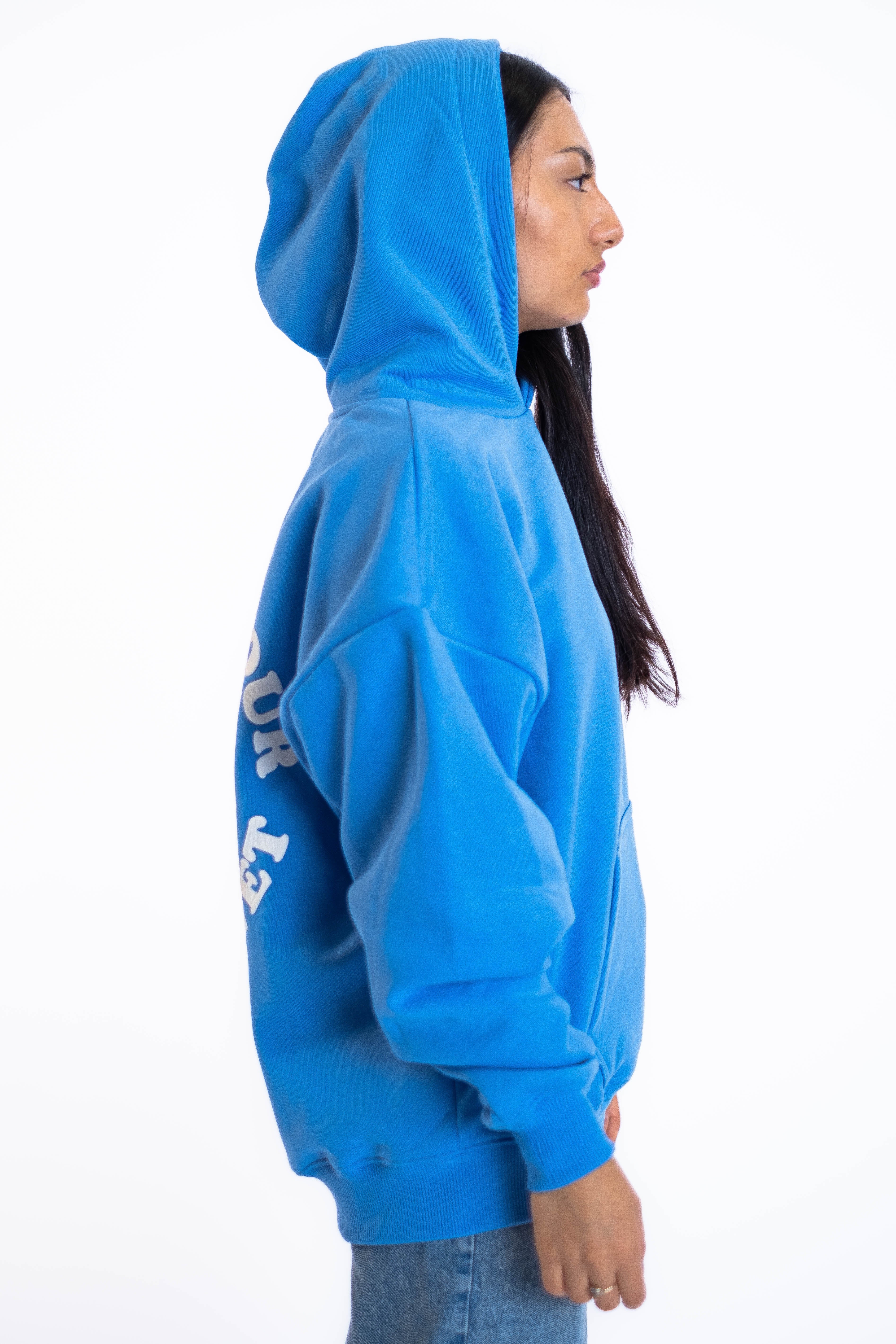 Oversized Hoodie „Planet“ - Blau-zoom-16