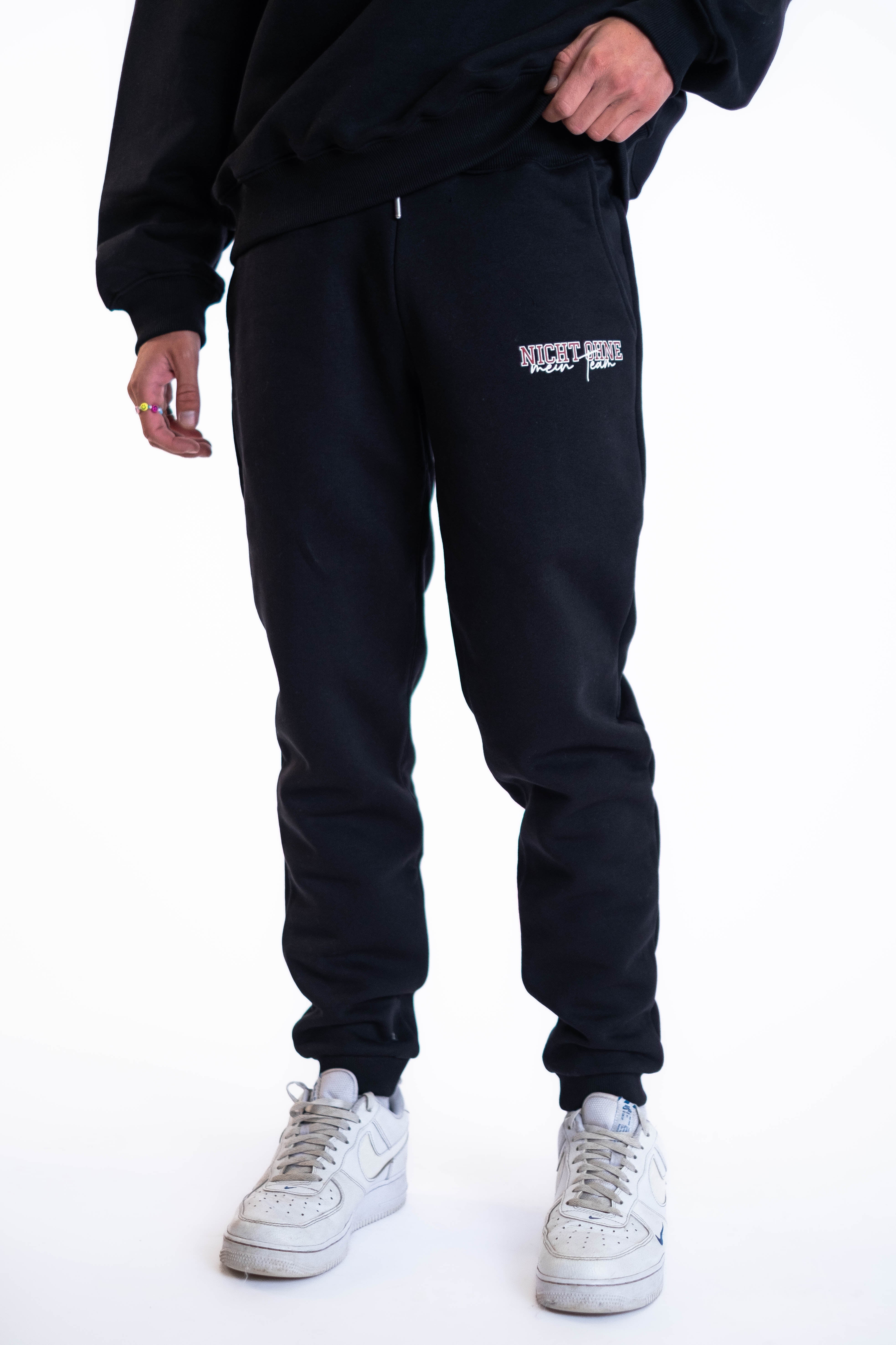 Jogging Pants „Team“ - Schwarz-zoom-3