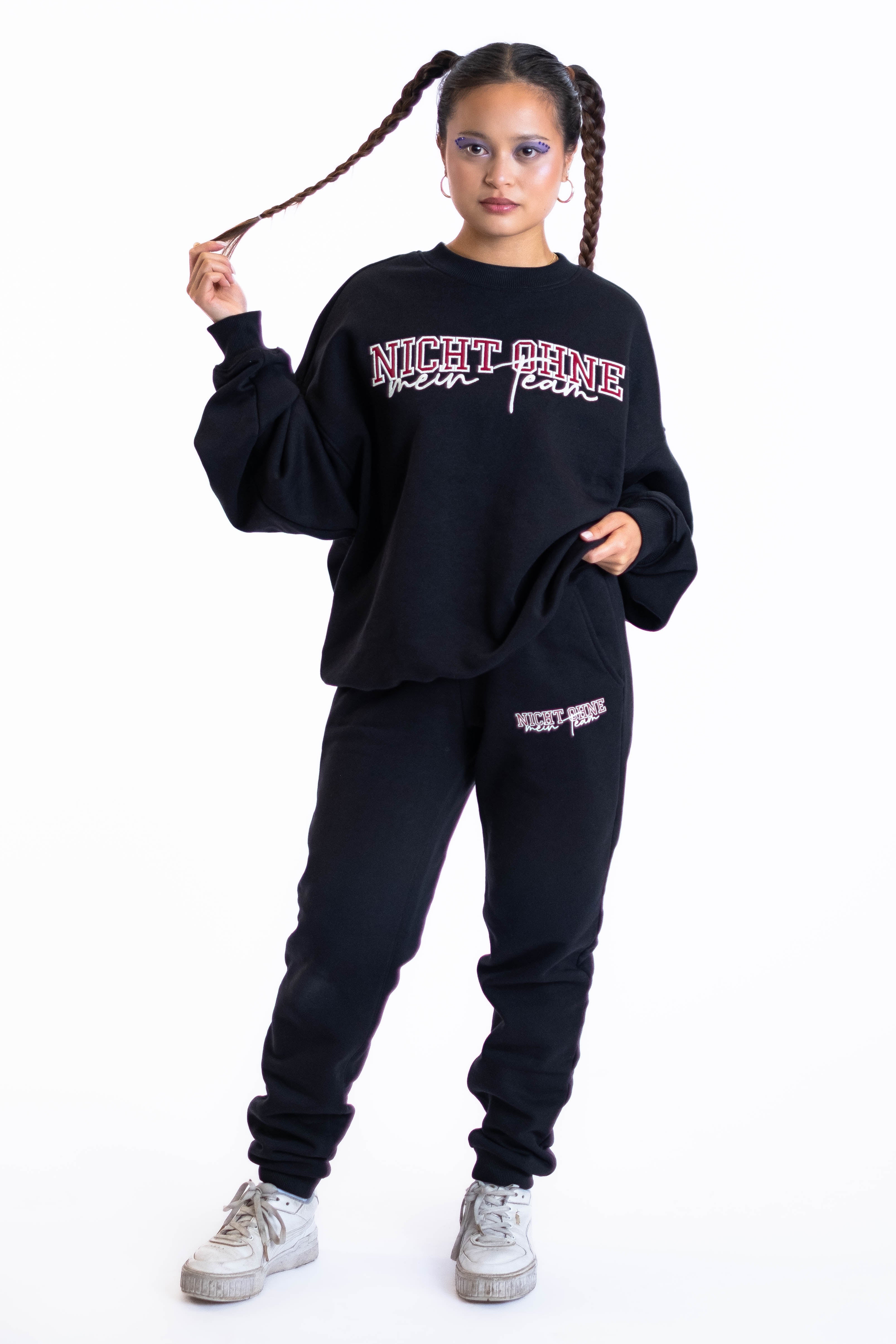 Jogging Pants „Team“ - Schwarz-zoom-2