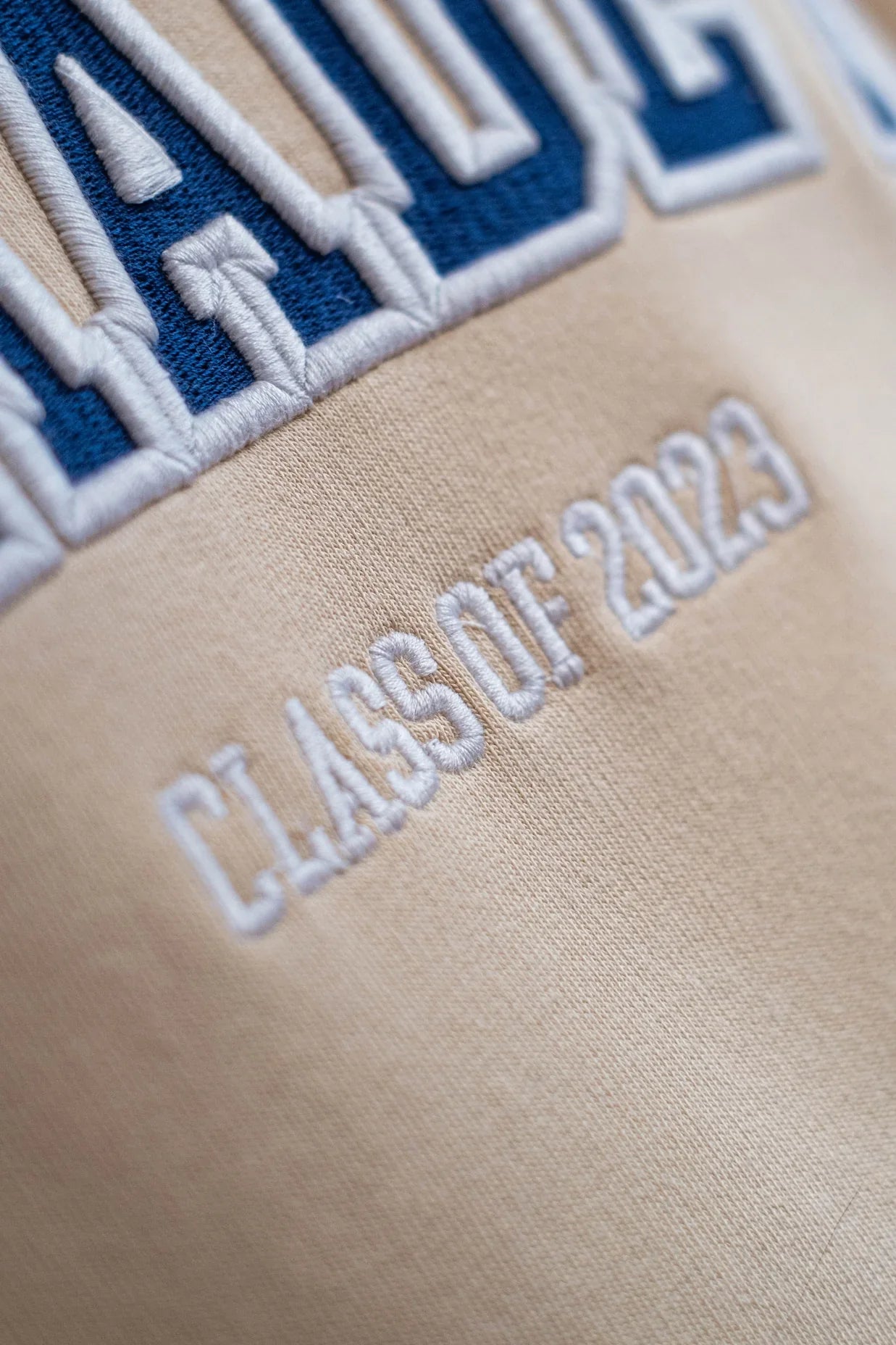 Oversize Hoodie „We made it - Class of 2023“ - Beige-6
