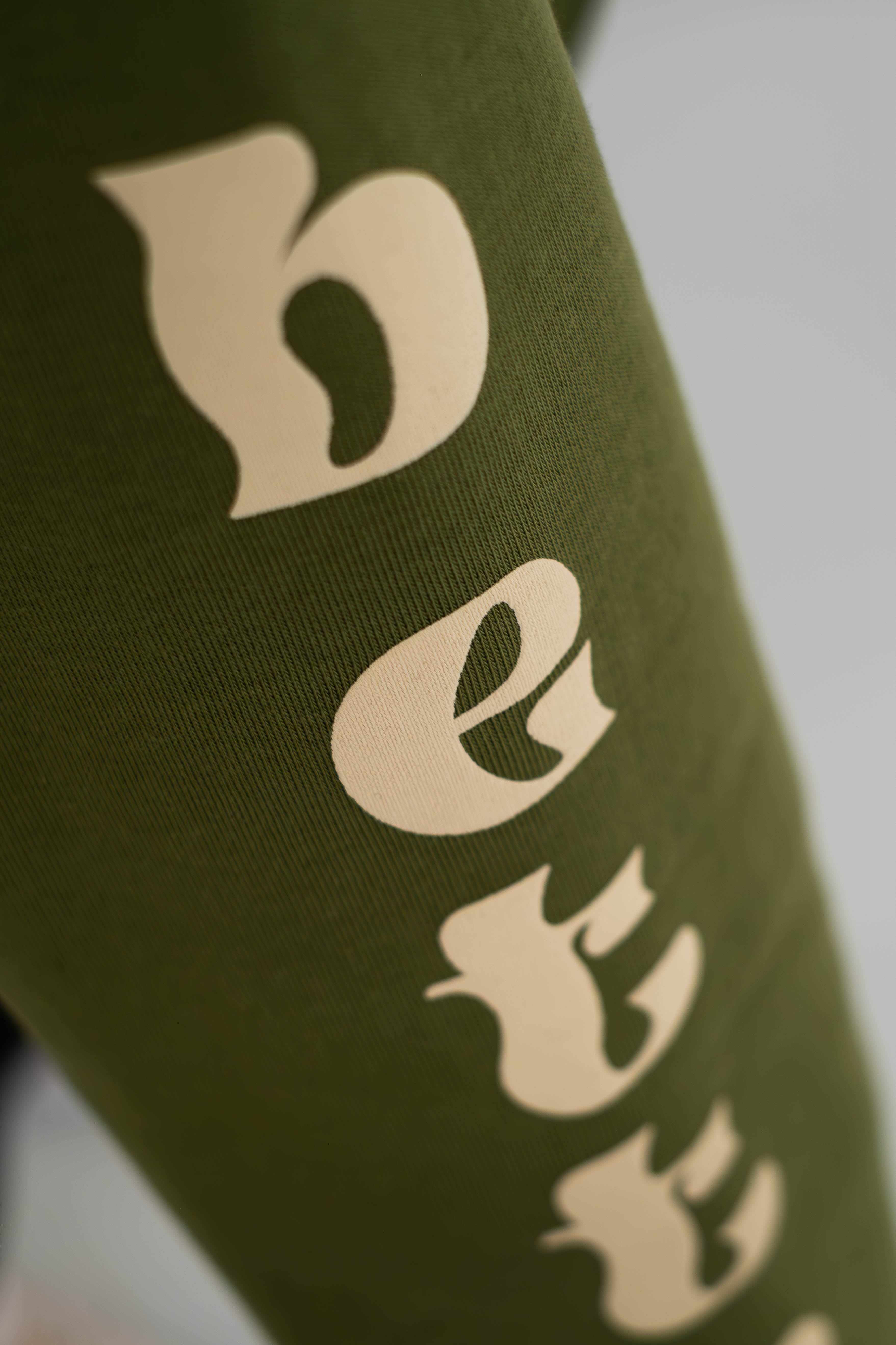 Oversized Hoodie „better together" - Khaki-zoom-5