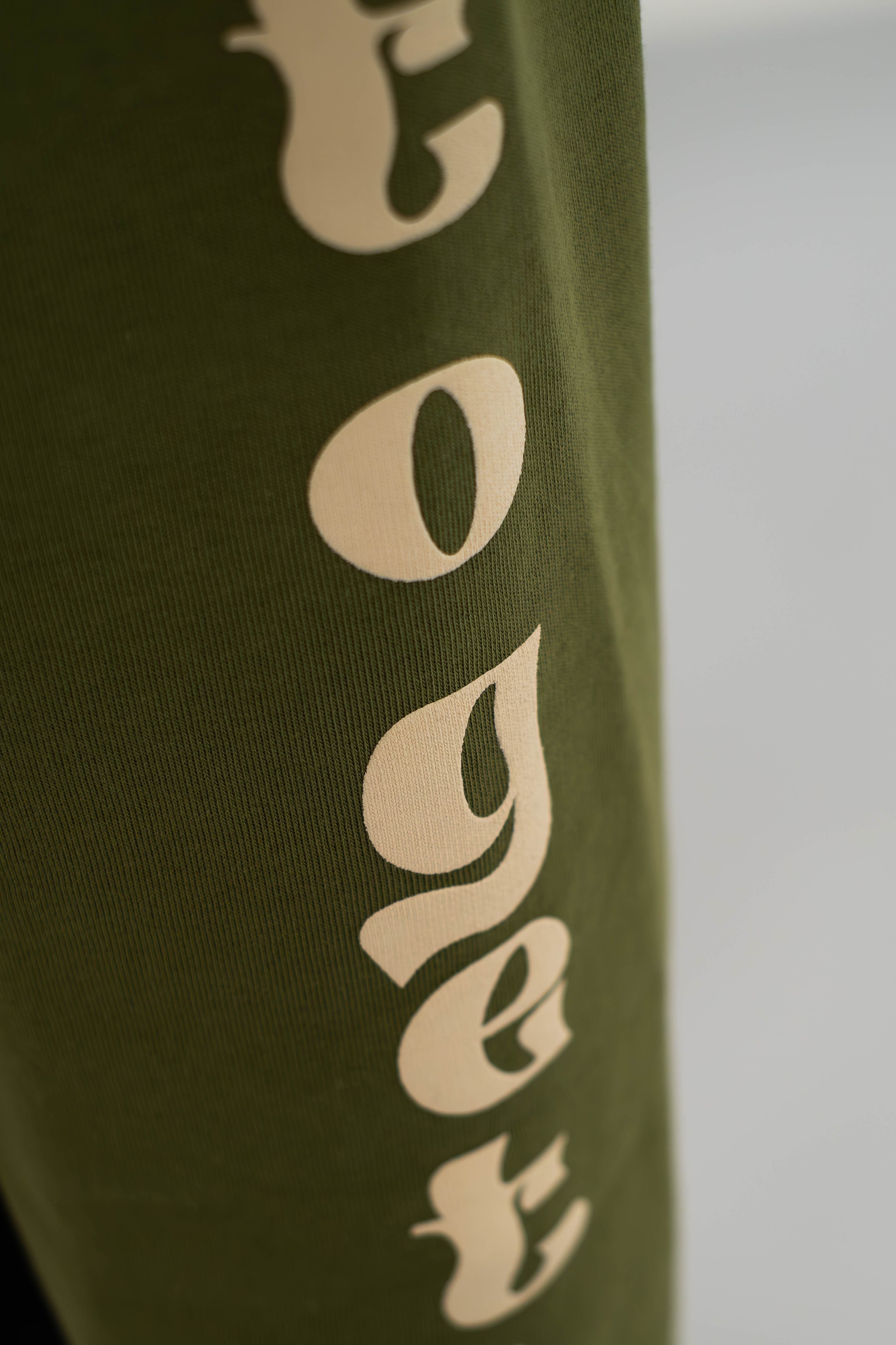 Oversized Hoodie „better together" - Khaki-zoom-7