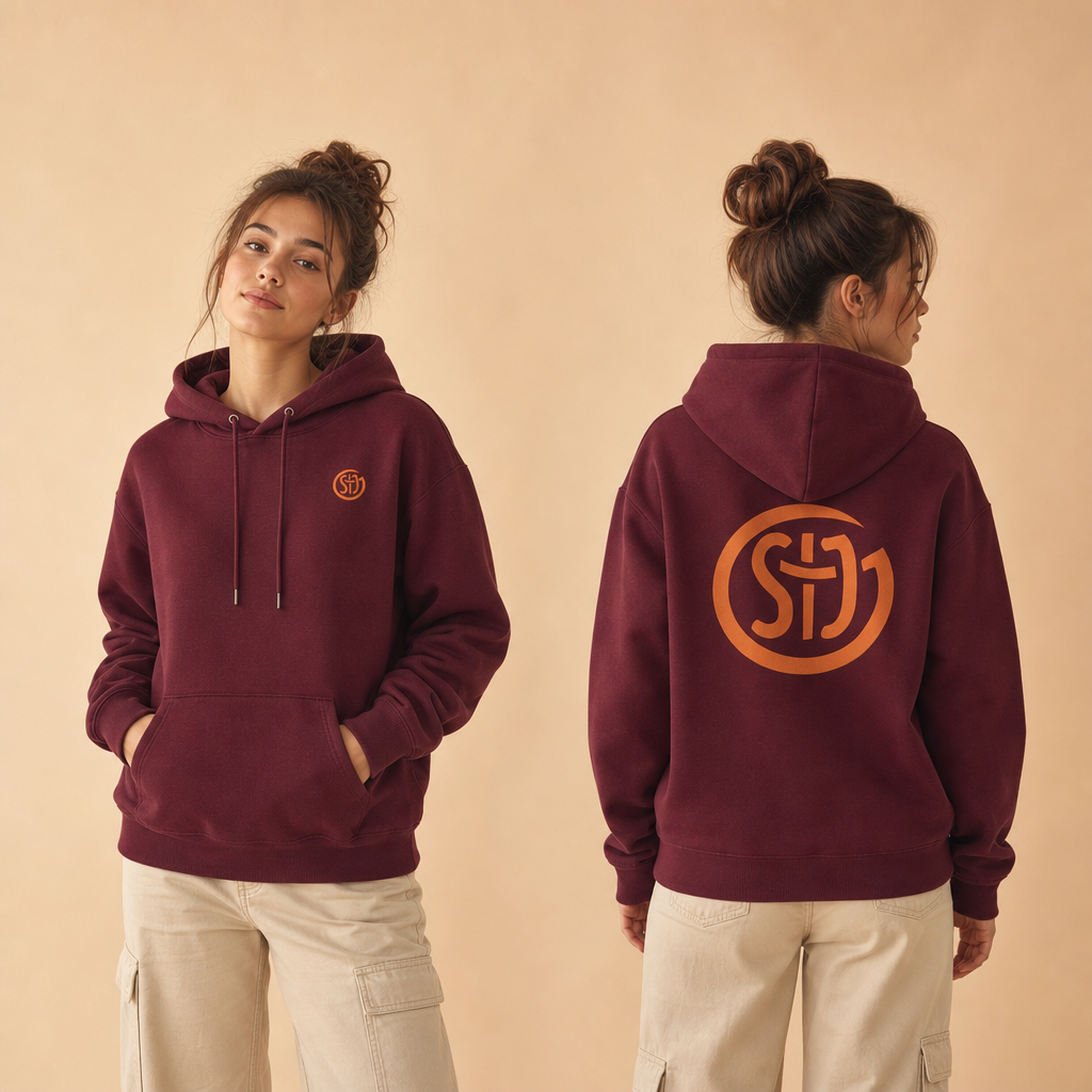 Gamechanger Hoodie – klassisches Schullogo-1