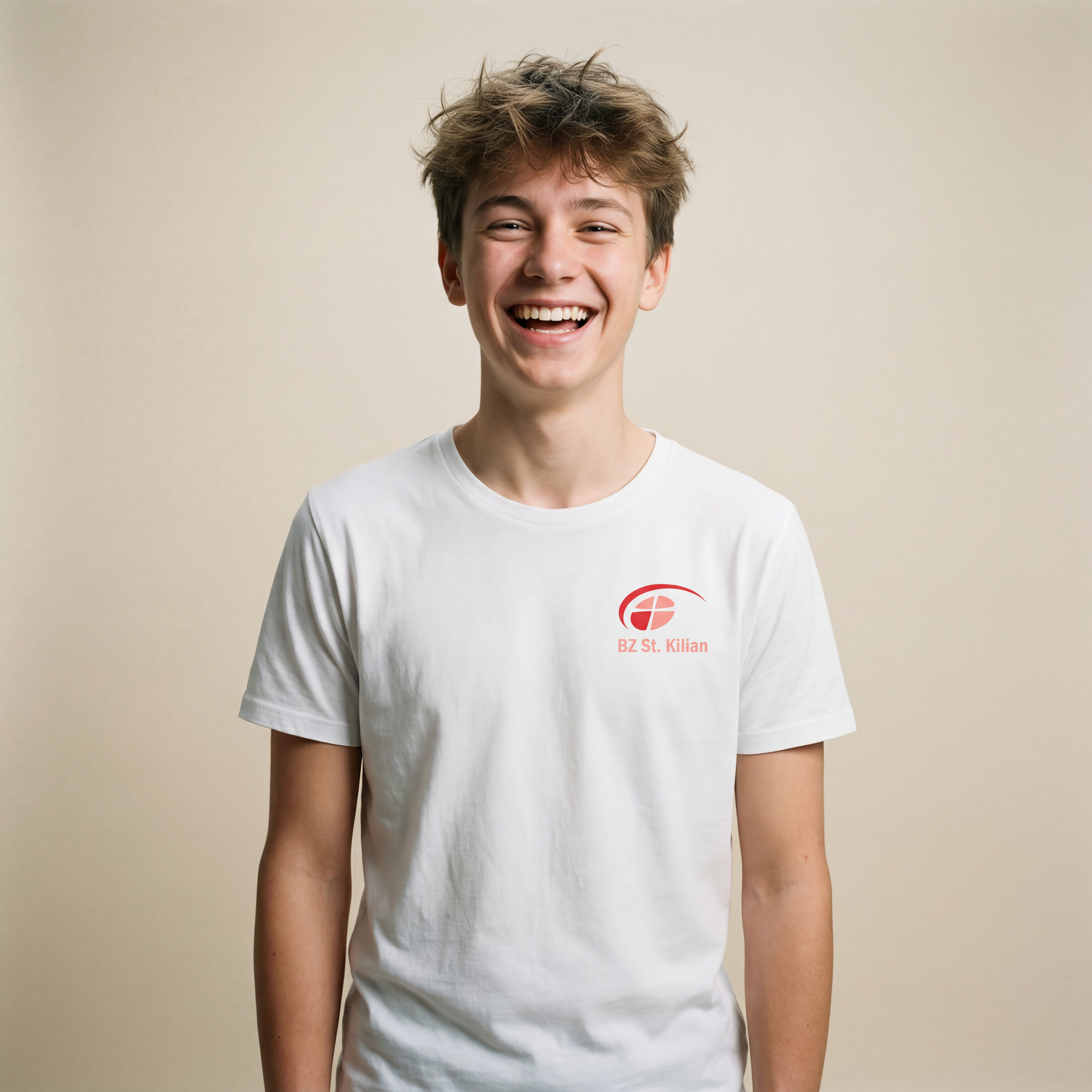 Unisex Bio T-Shirt ,,Woody" helles Logo (St. Kilian)-1
