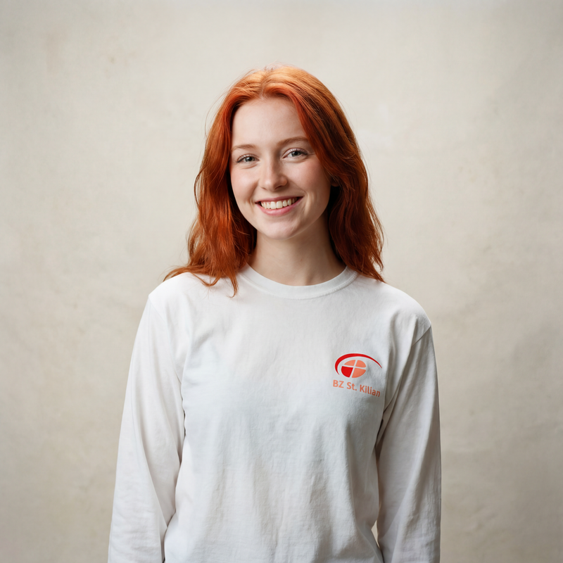 Unisex Bio Sweatshirt ,,Benjamin" helles Logo (St. Kilian)-zoom-