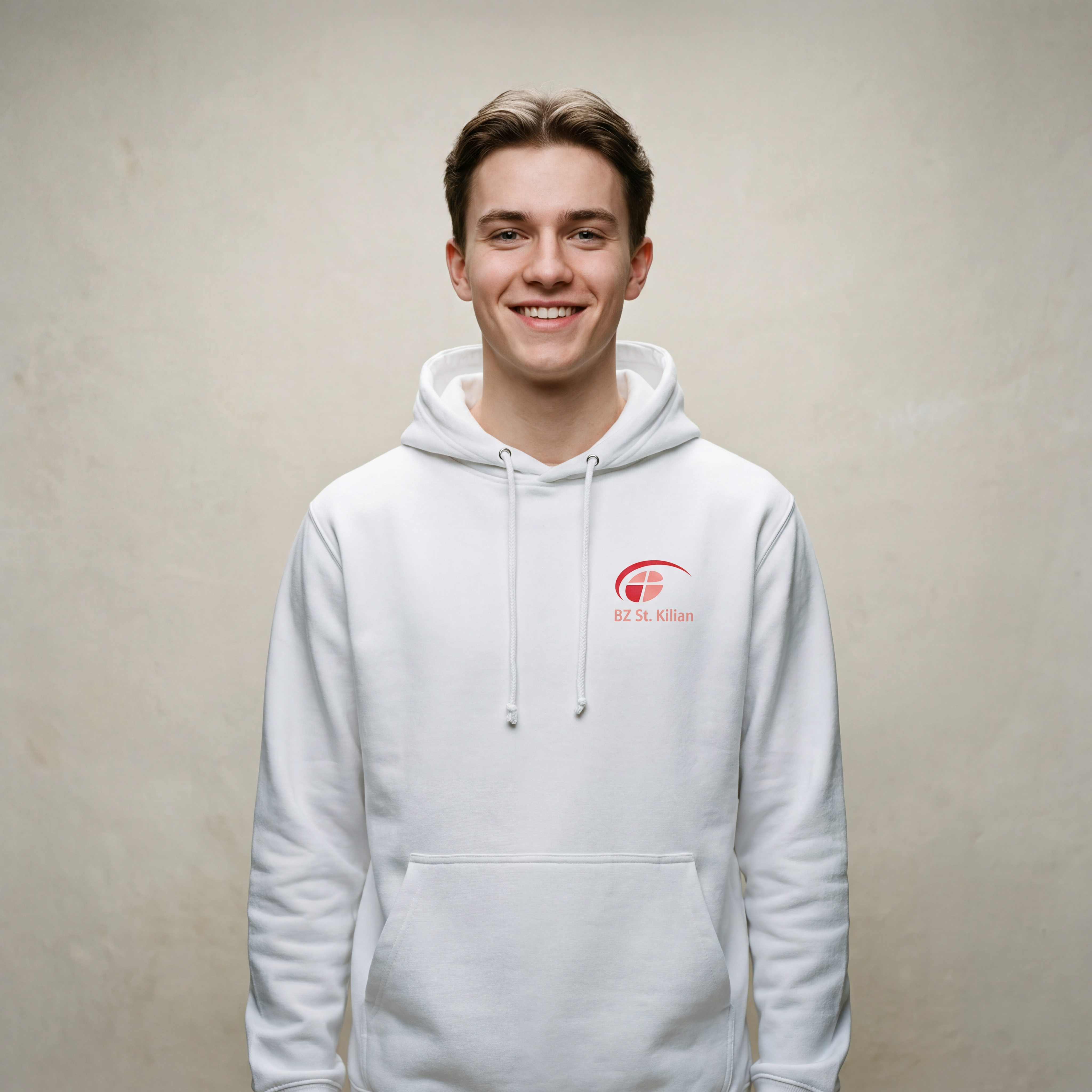 Premium Unisex Hoodie helles Logo (St. Kilian)