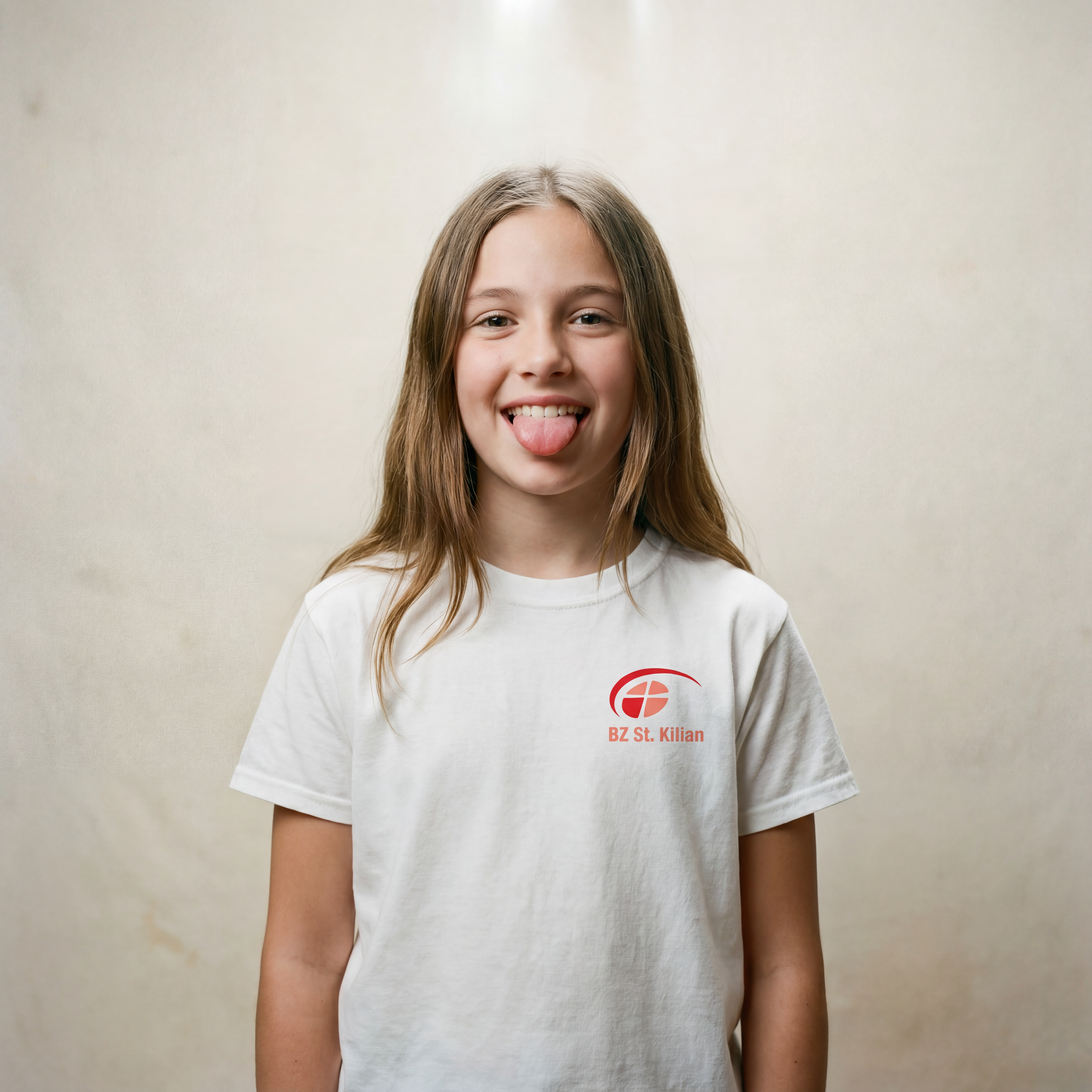 Kinder T-Shirt "Junior Peter" helles Logo (St. Kilian)