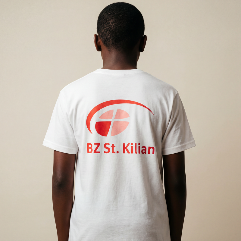 Kinder T-Shirt "Junior Peter" mit großem Rückenlogo (St. Kilian)-zoom-