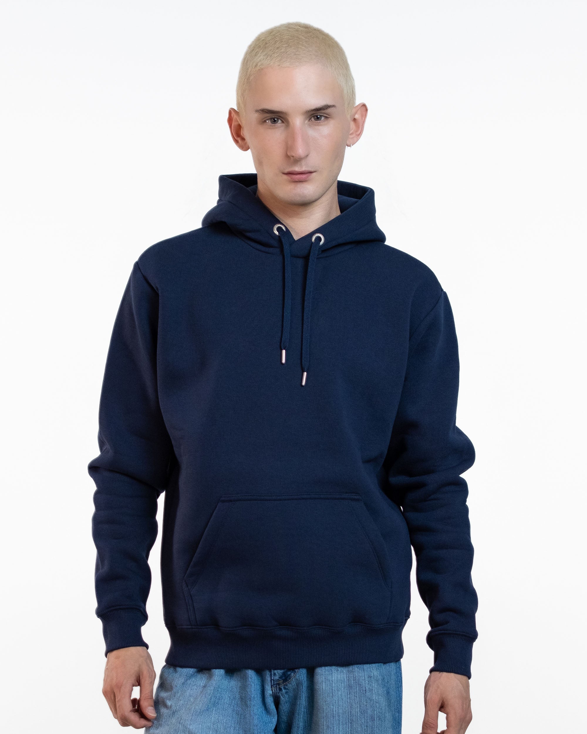 Hoodie Mike dark blue