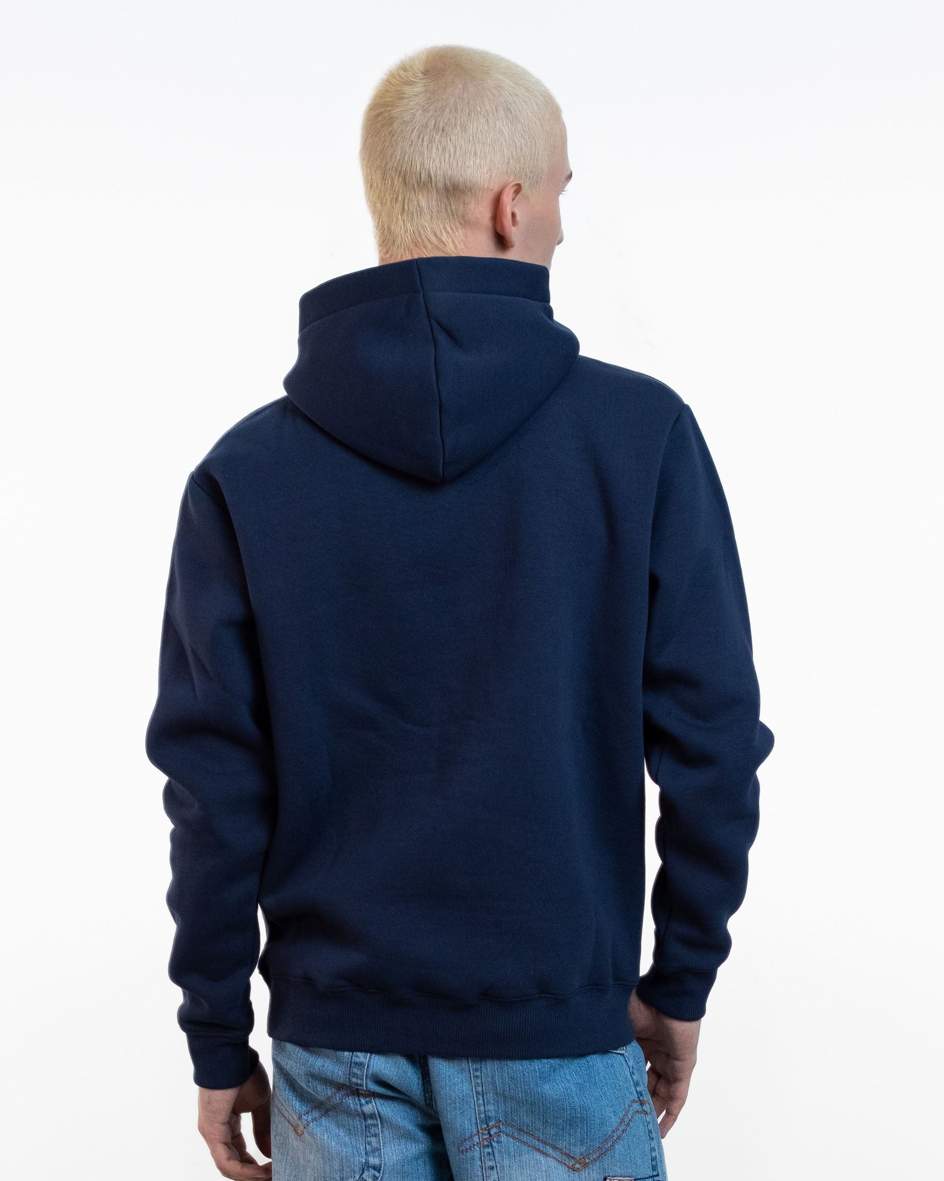 Hoodie Mike dark blue-2