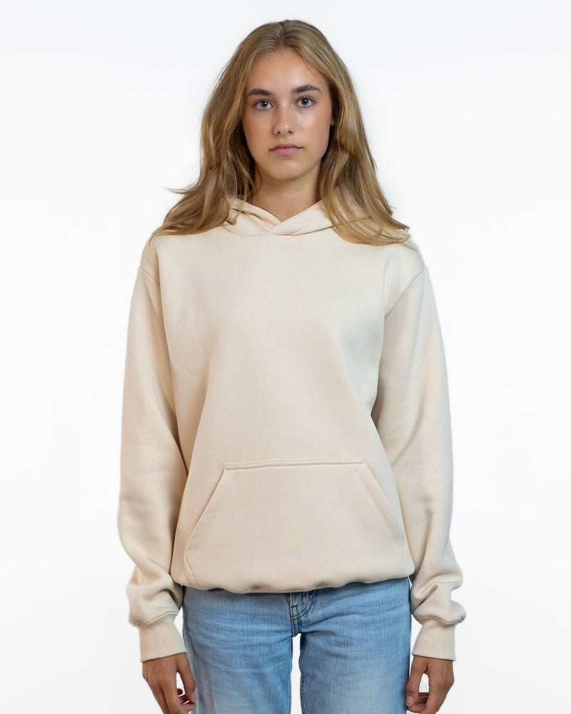 Oversized Hoodie Mike beige-zoom-