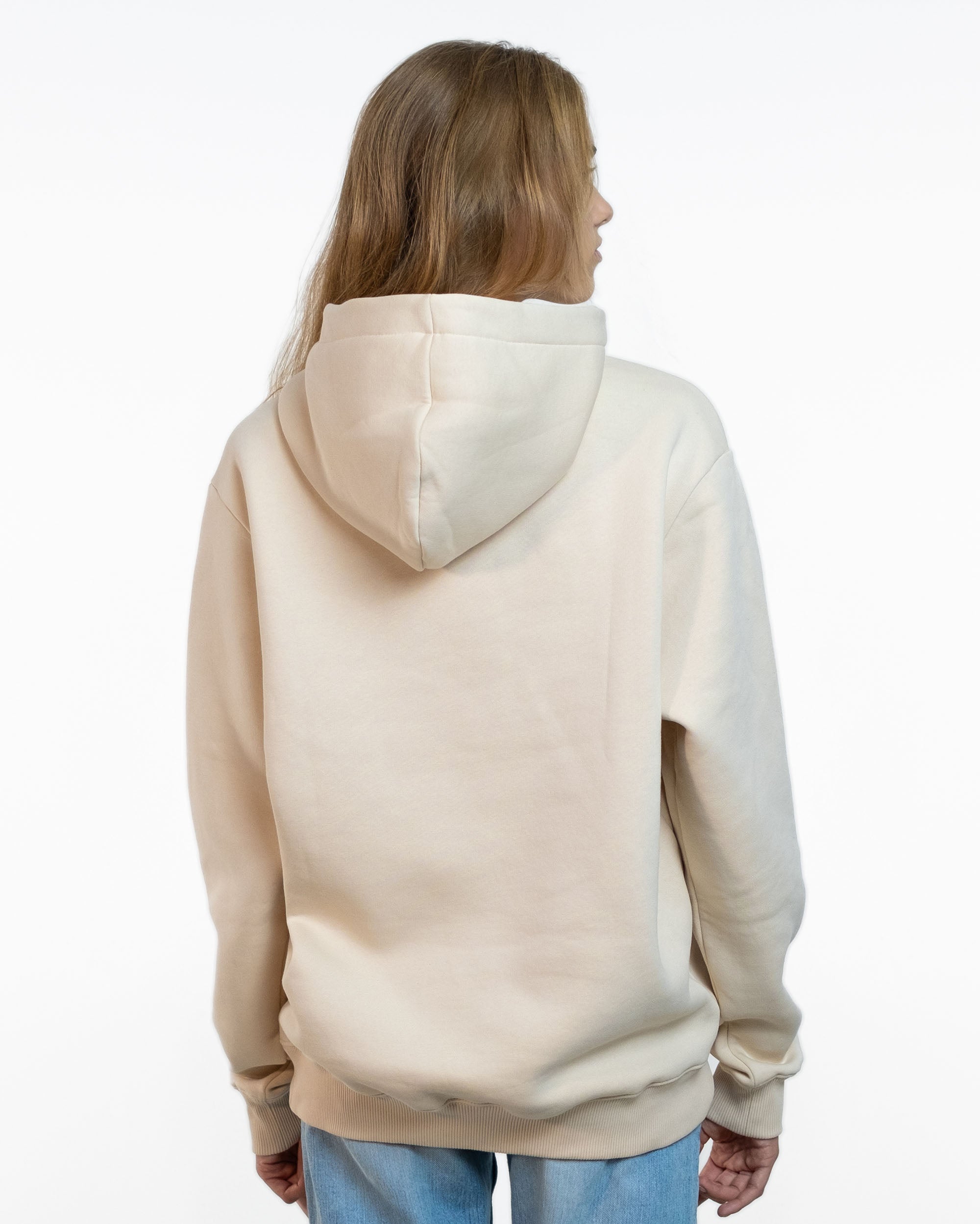 Oversized Hoodie Mike beige-zoom-2