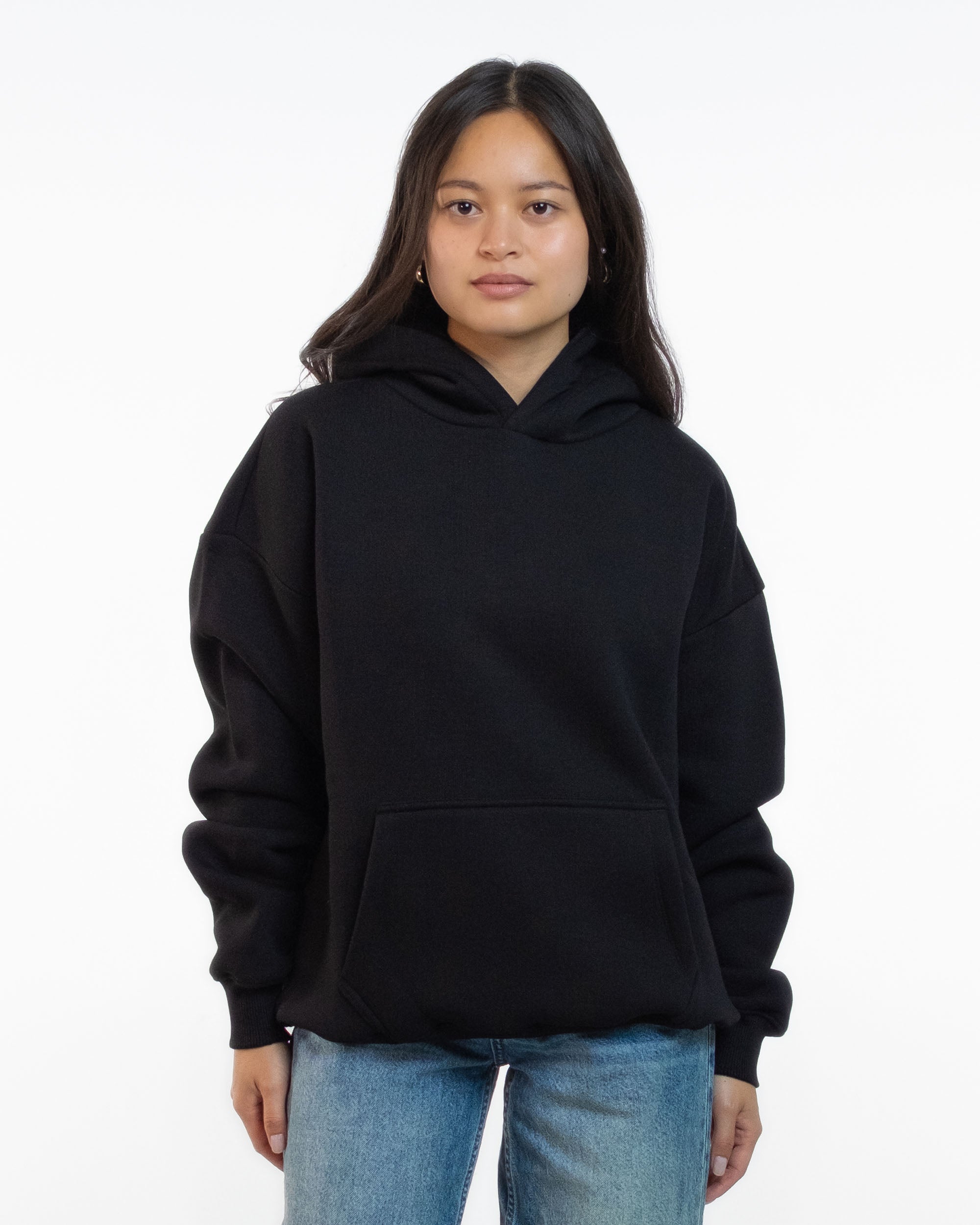 Oversized Hoodie Mike black-zoom-3