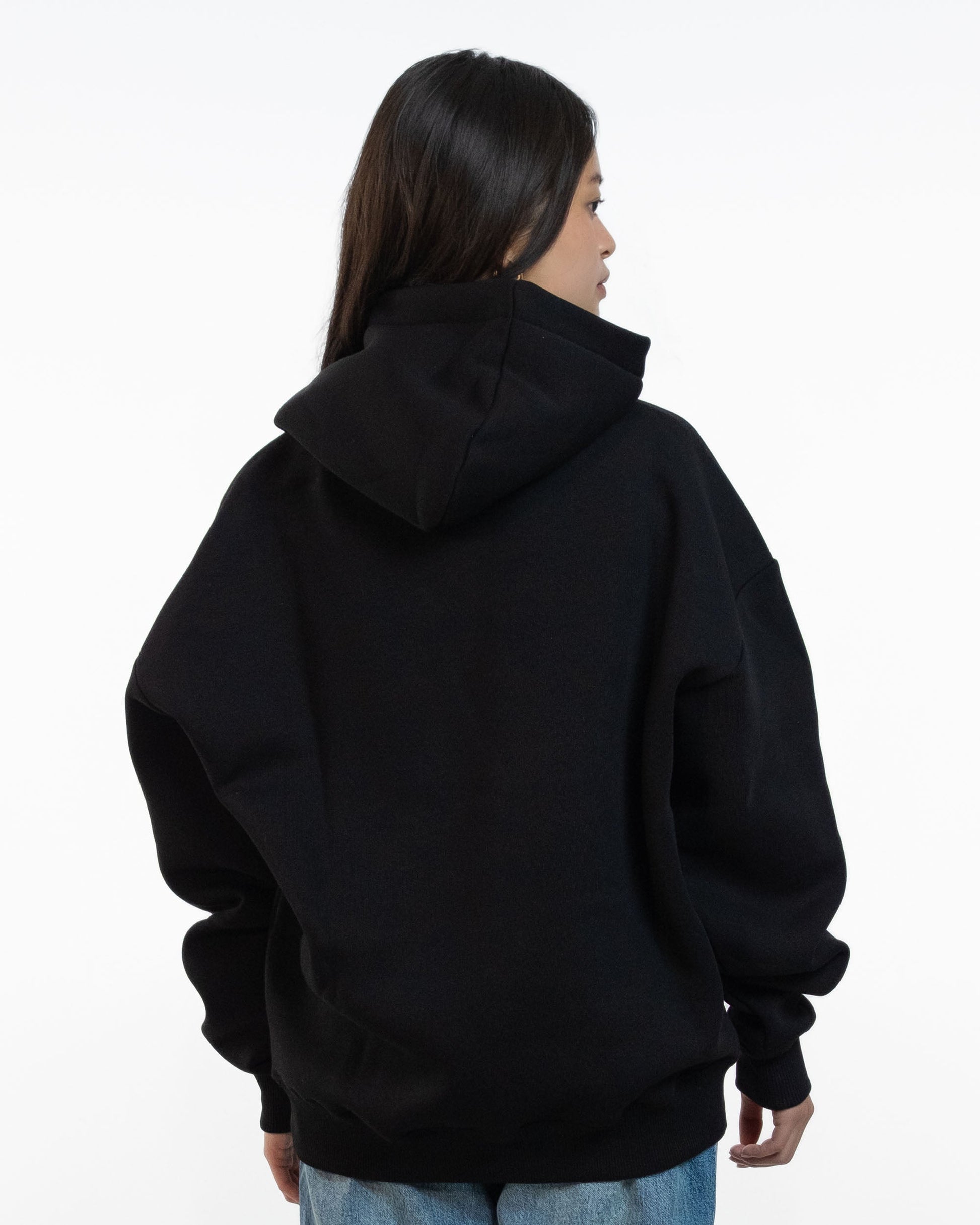 Oversized Hoodie Mike black-4