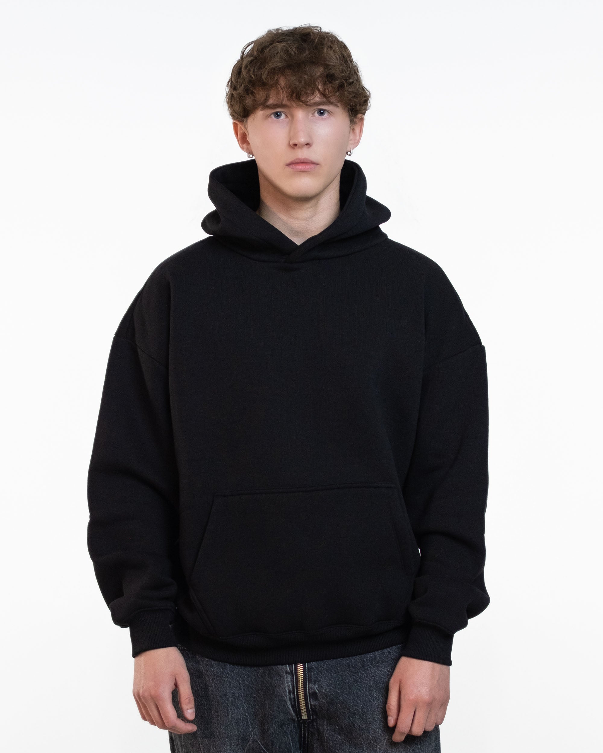 Oversized Hoodie Mike black-zoom-1