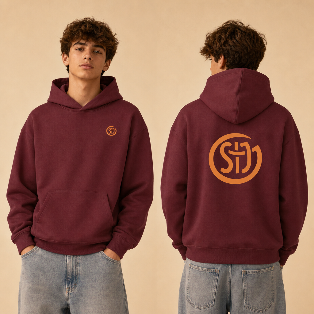 Chaser Hoodie – Klassisches Schullogo-zoom-1