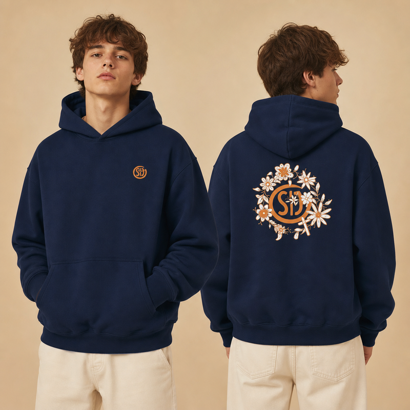 Chaser Hoodie – Blümchen-Motiv-zoom-